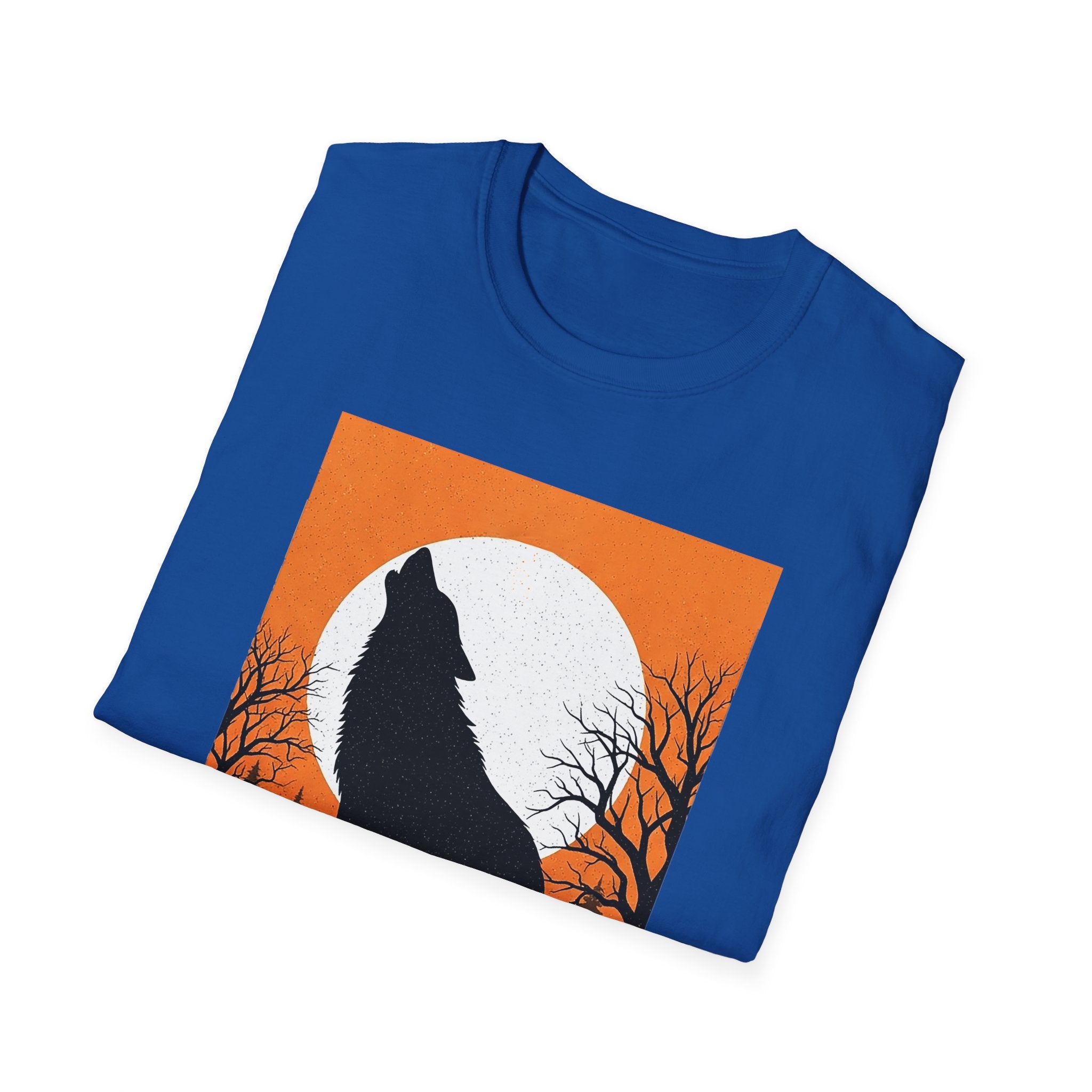 Howling Wolf Unisex Softstyle T-Shirt