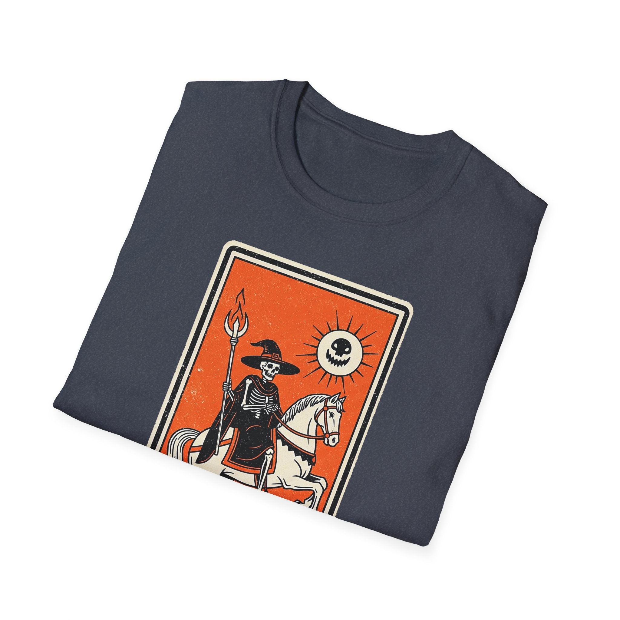Death Tarot Card Unisex Softstyle T-Shirt