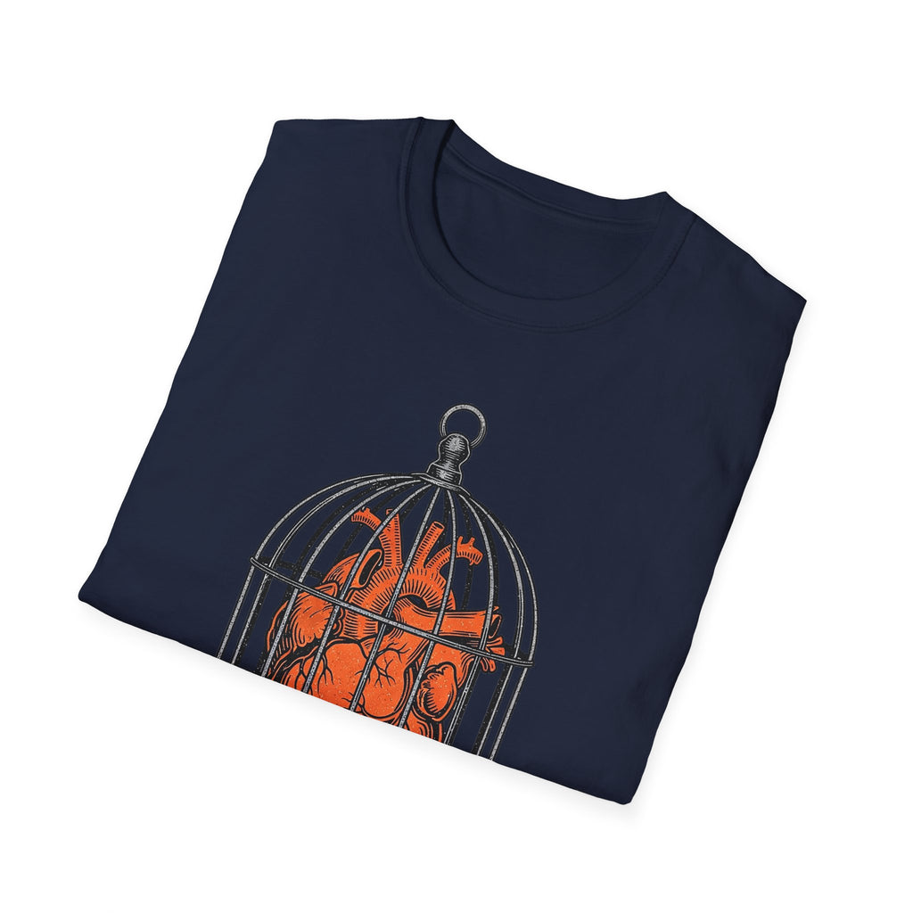 Caged Heart Unisex T-Shirt