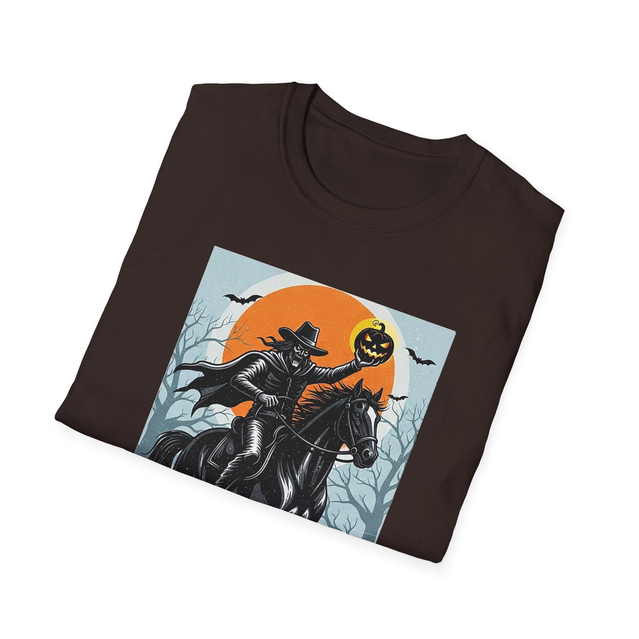 Halloween Witch Riding Horse T-Shirt
