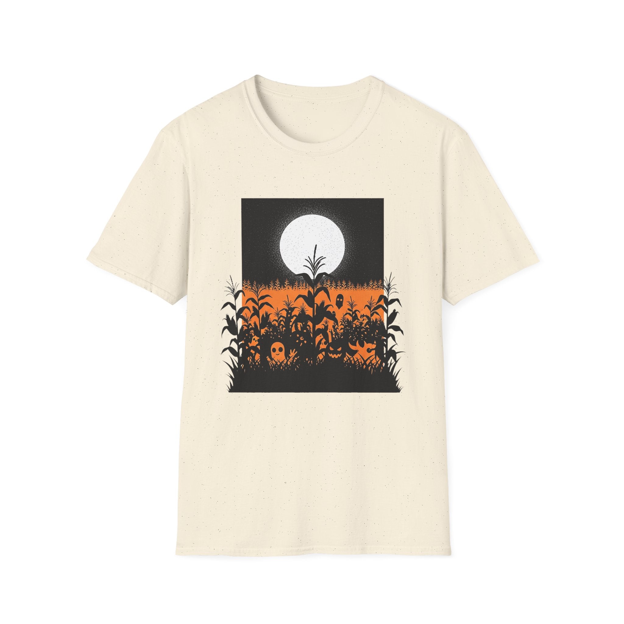 Halloween Moonlit Cornfield T-Shirt