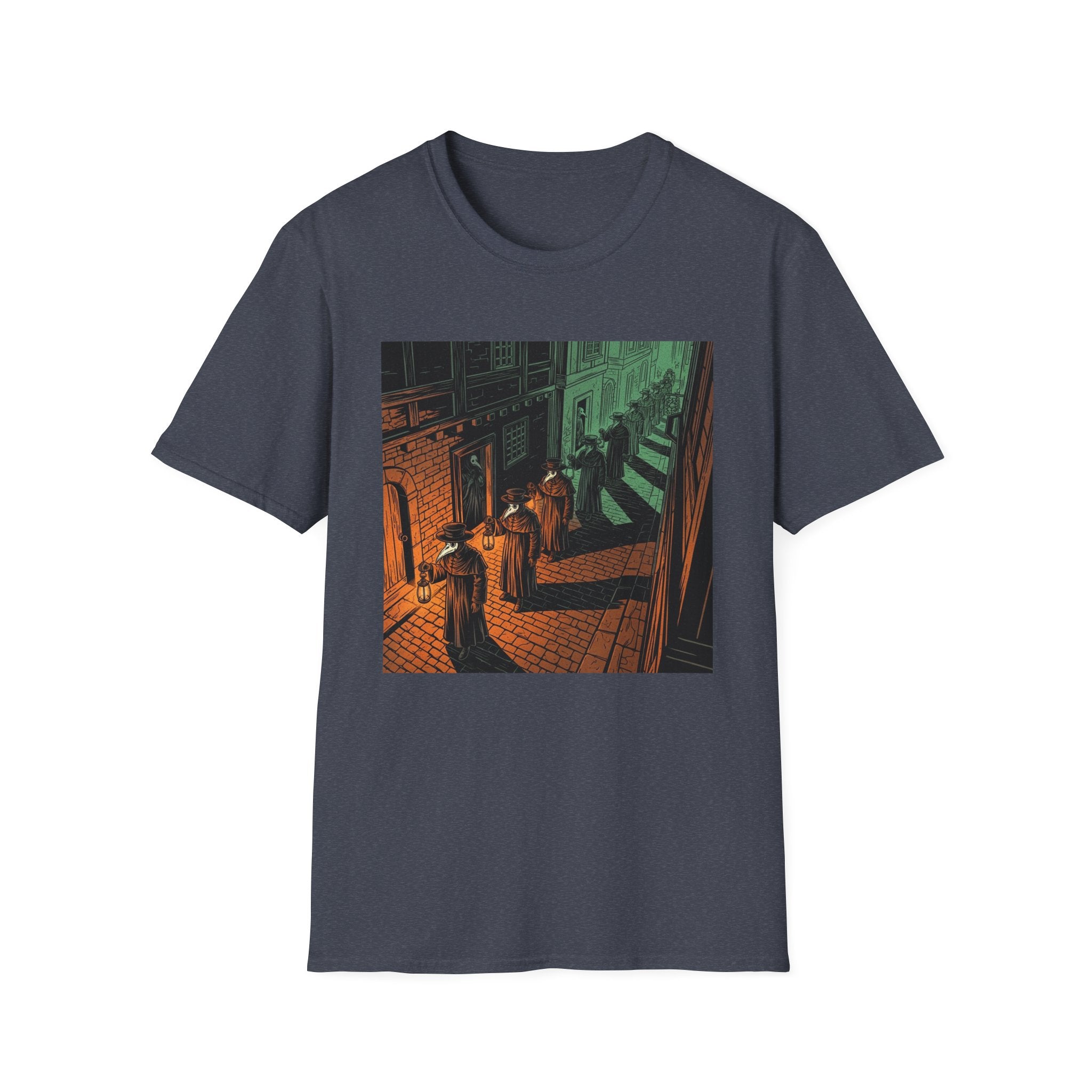 Street Art Themed Unisex Softstyle T-Shirt