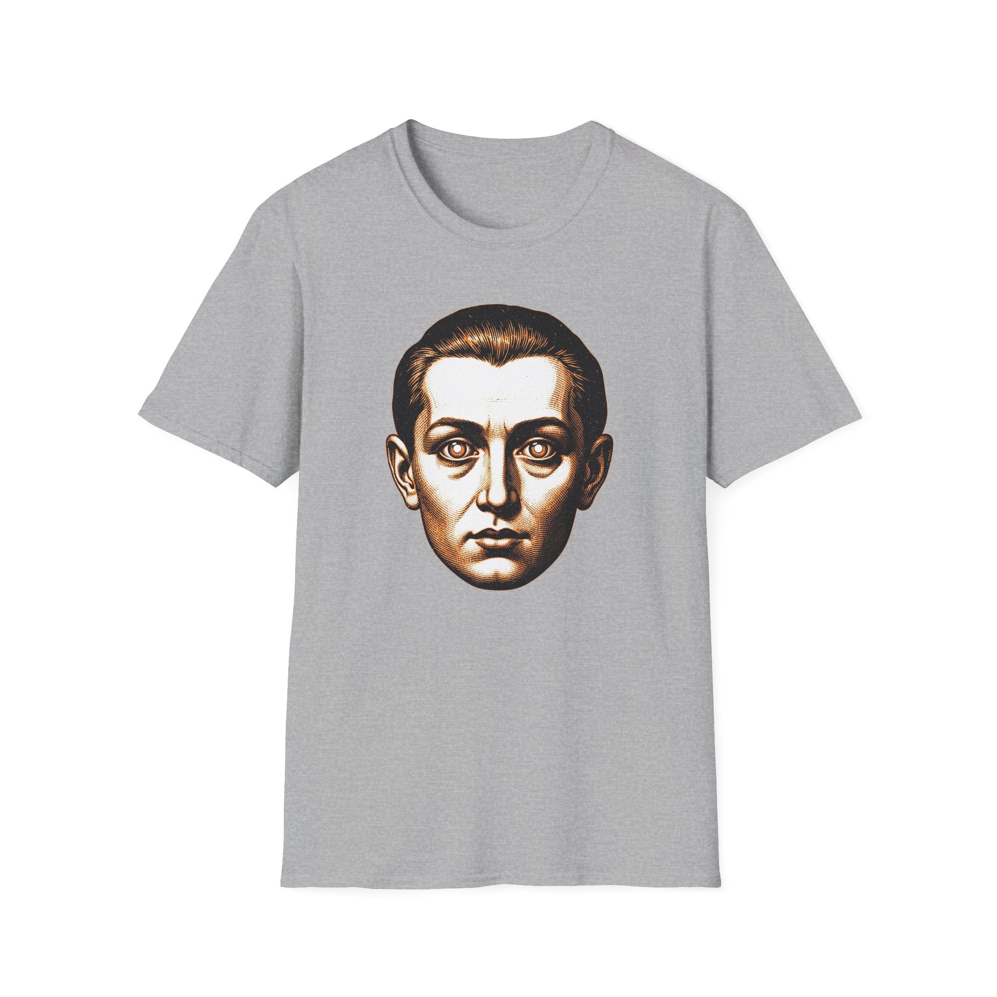 Vintage Face Unisex Softstyle T-Shirt