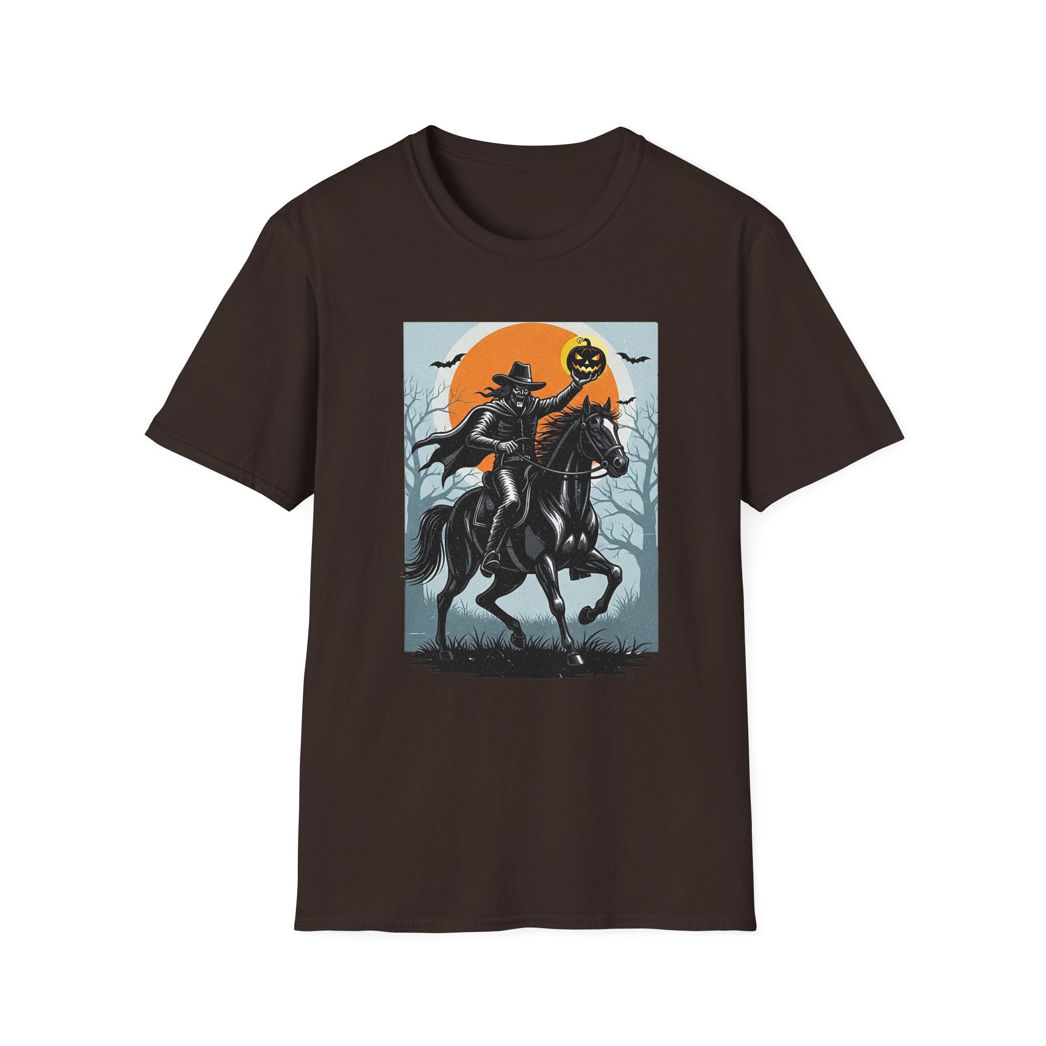 Halloween Witch Riding Horse T-Shirt