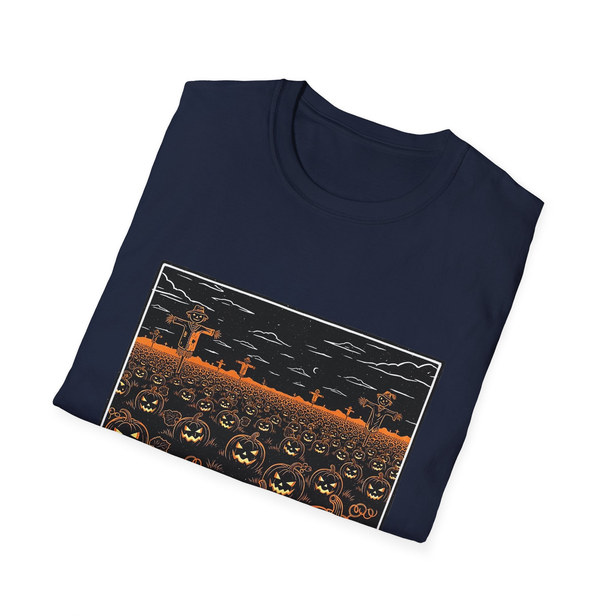 Halloween Pumpkin Graveyard T-Shirt