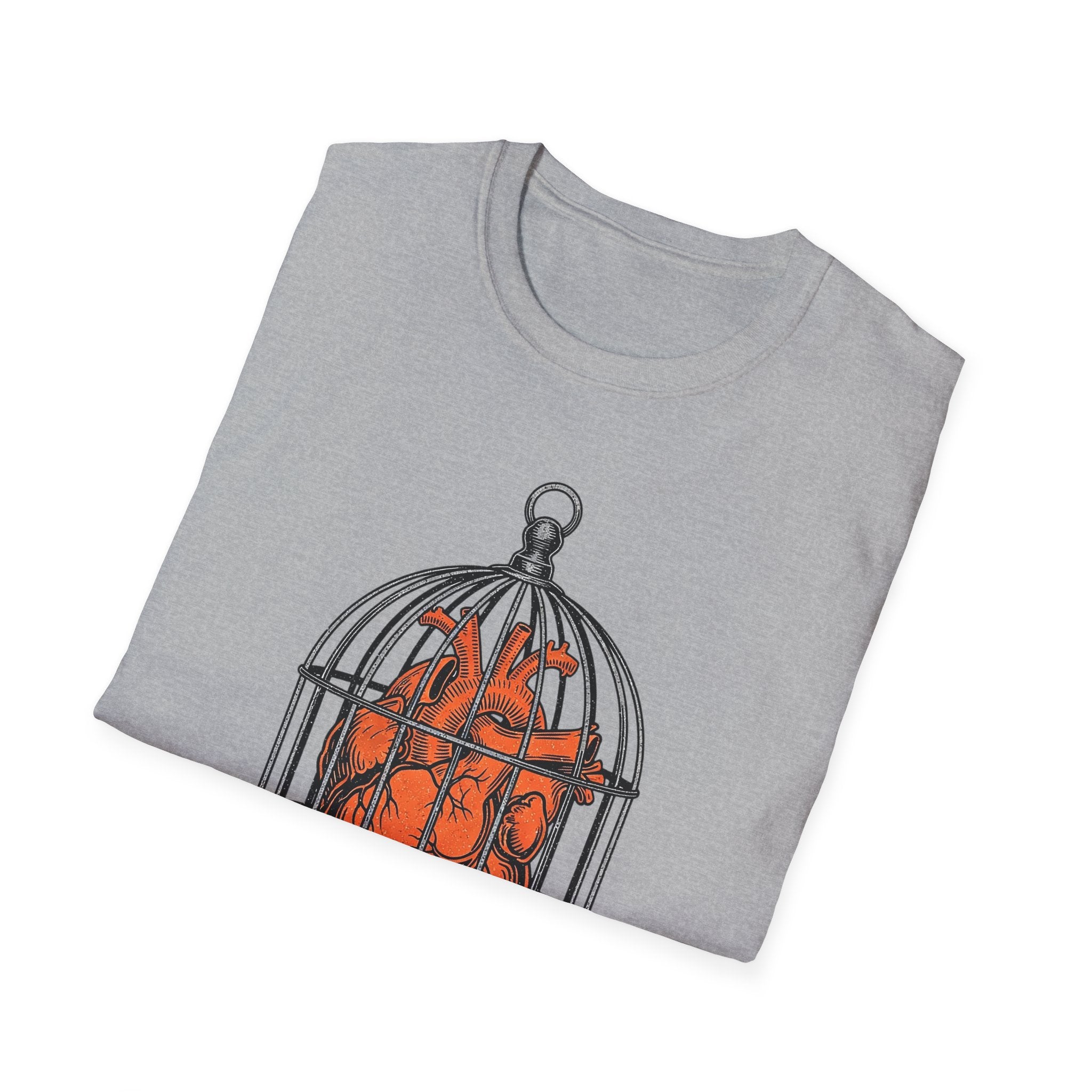 Caged Heart Unisex T-Shirt
