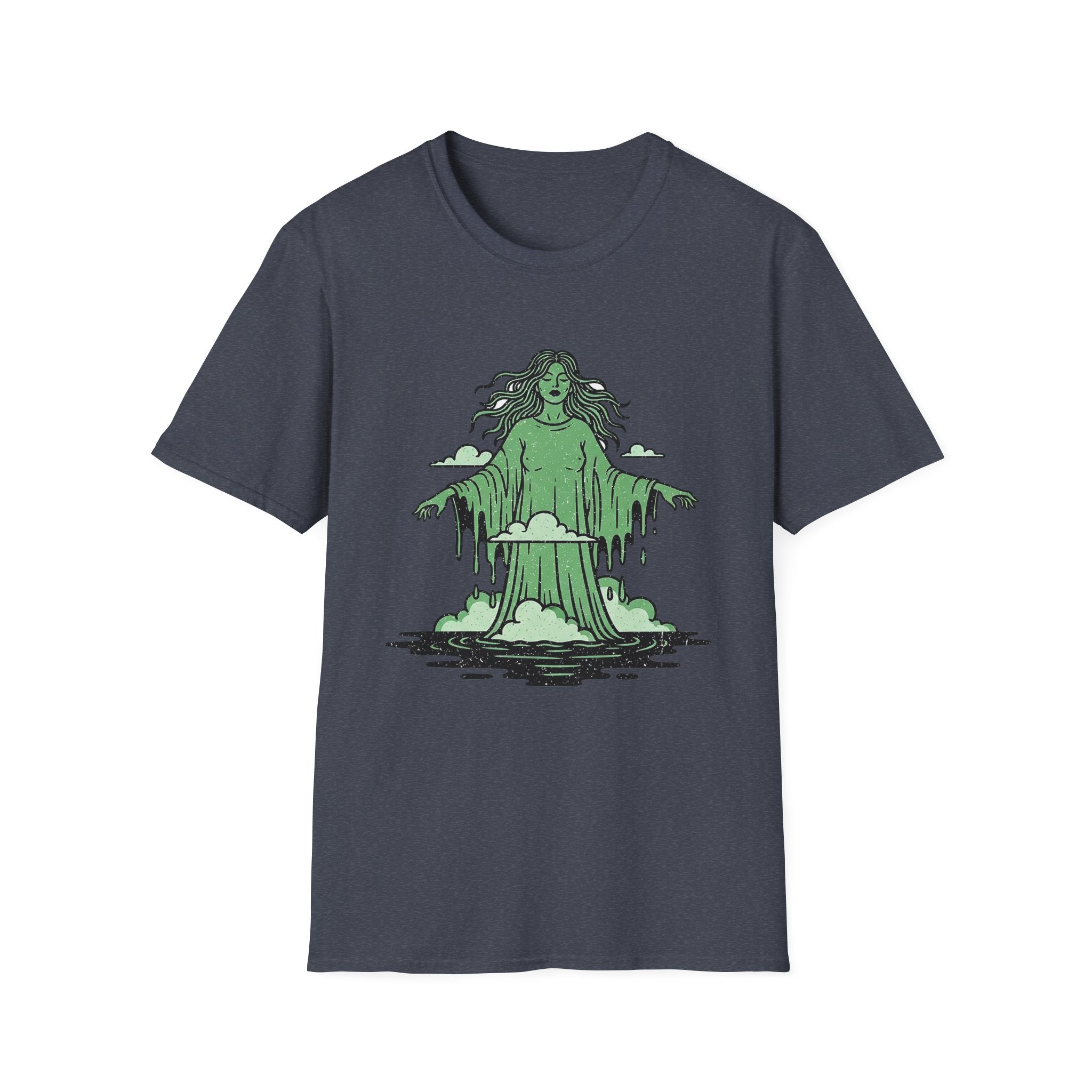 Green Goddess Unisex Softstyle T-Shirt