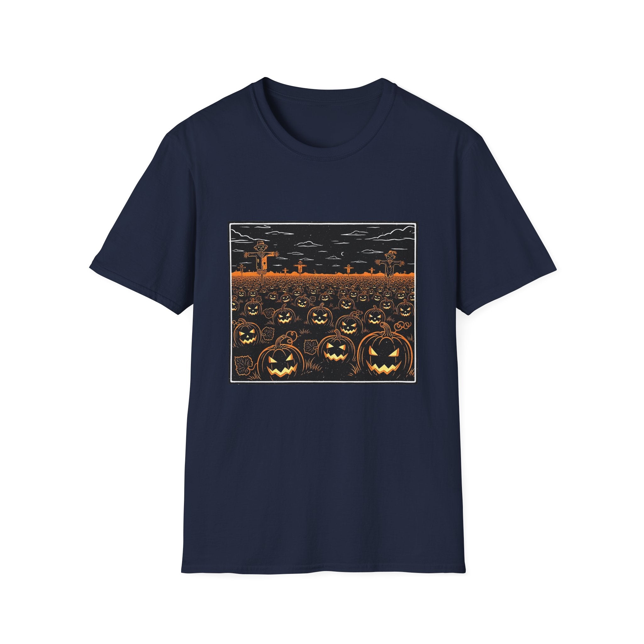 Halloween Pumpkin Graveyard T-Shirt