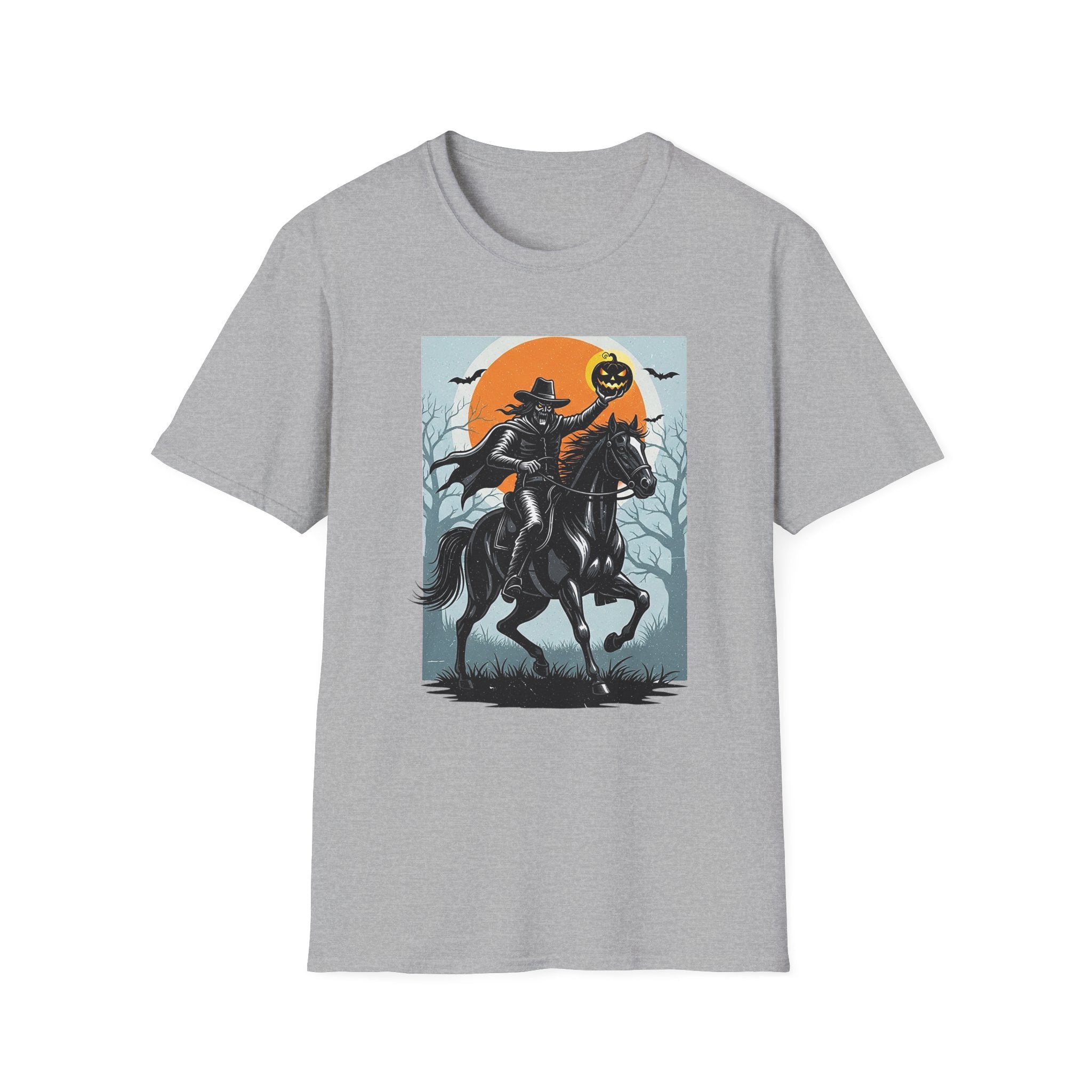Halloween Witch Riding Horse T-Shirt