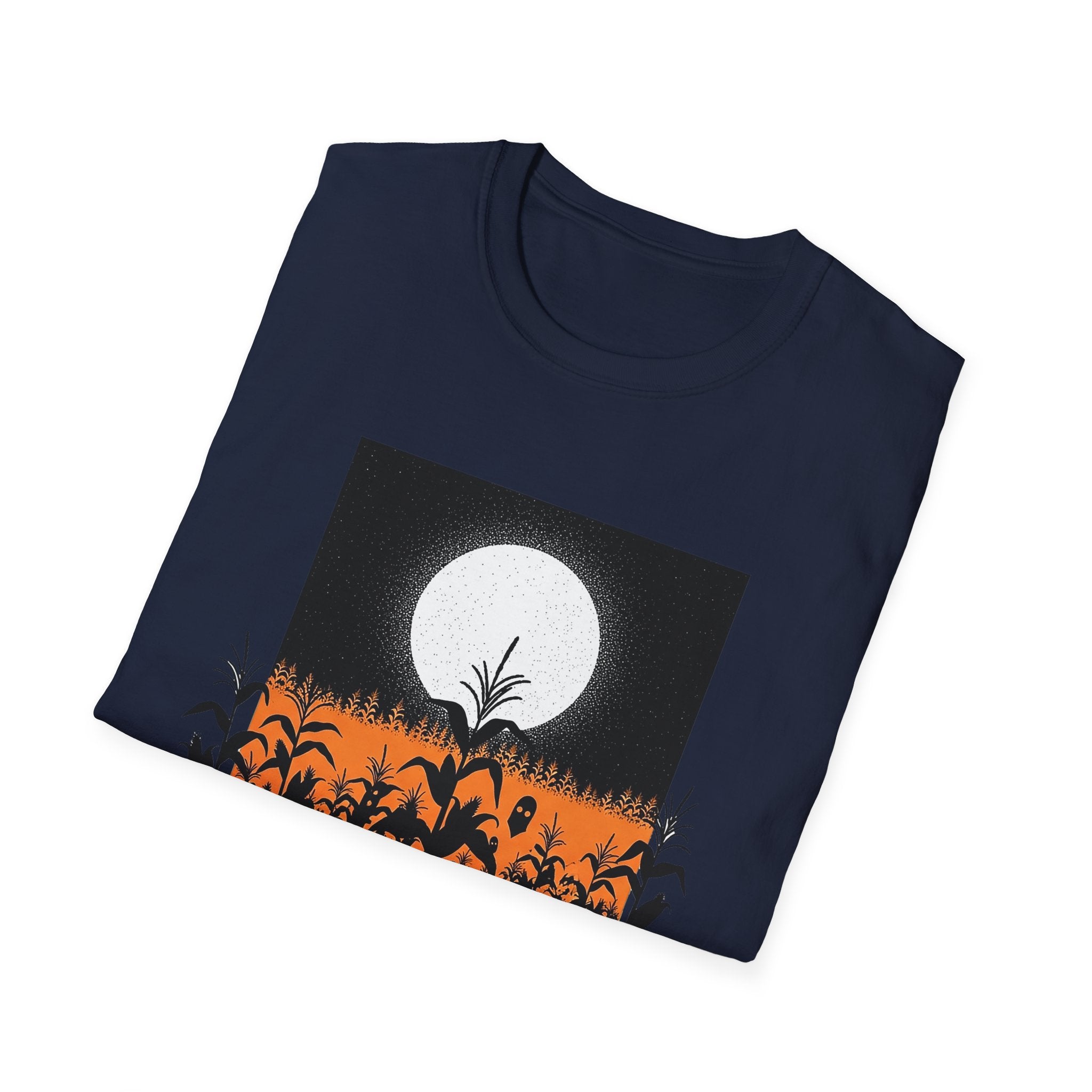 Halloween Moonlit Cornfield T-Shirt