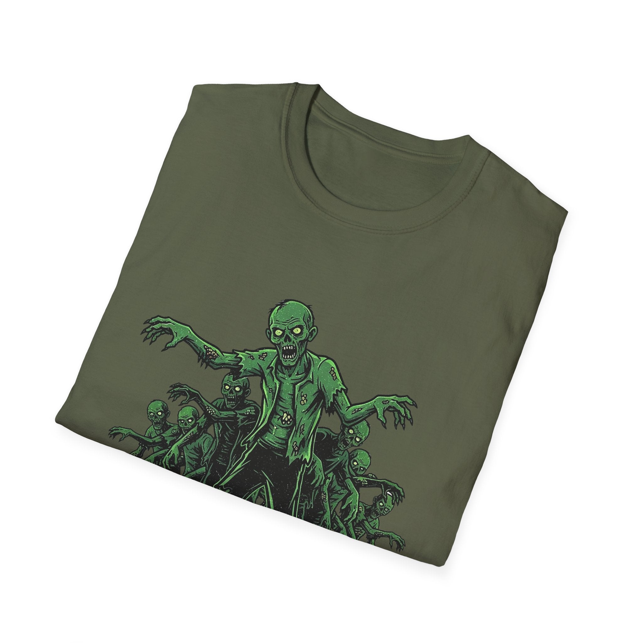 Zombie-Inspired Unisex Softstyle T-Shirt