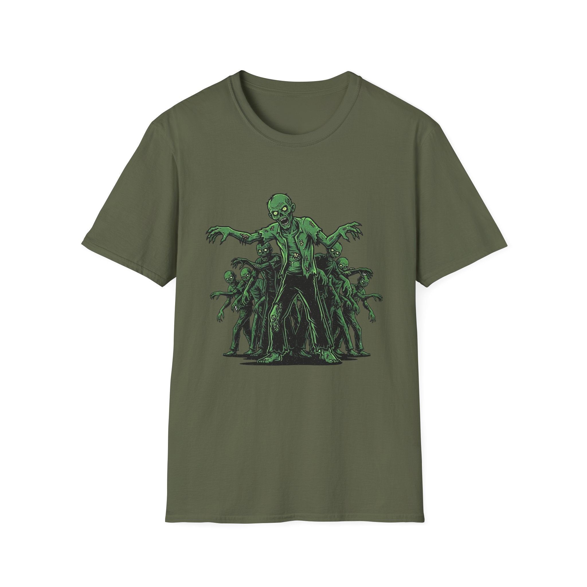 Zombie-Inspired Unisex Softstyle T-Shirt