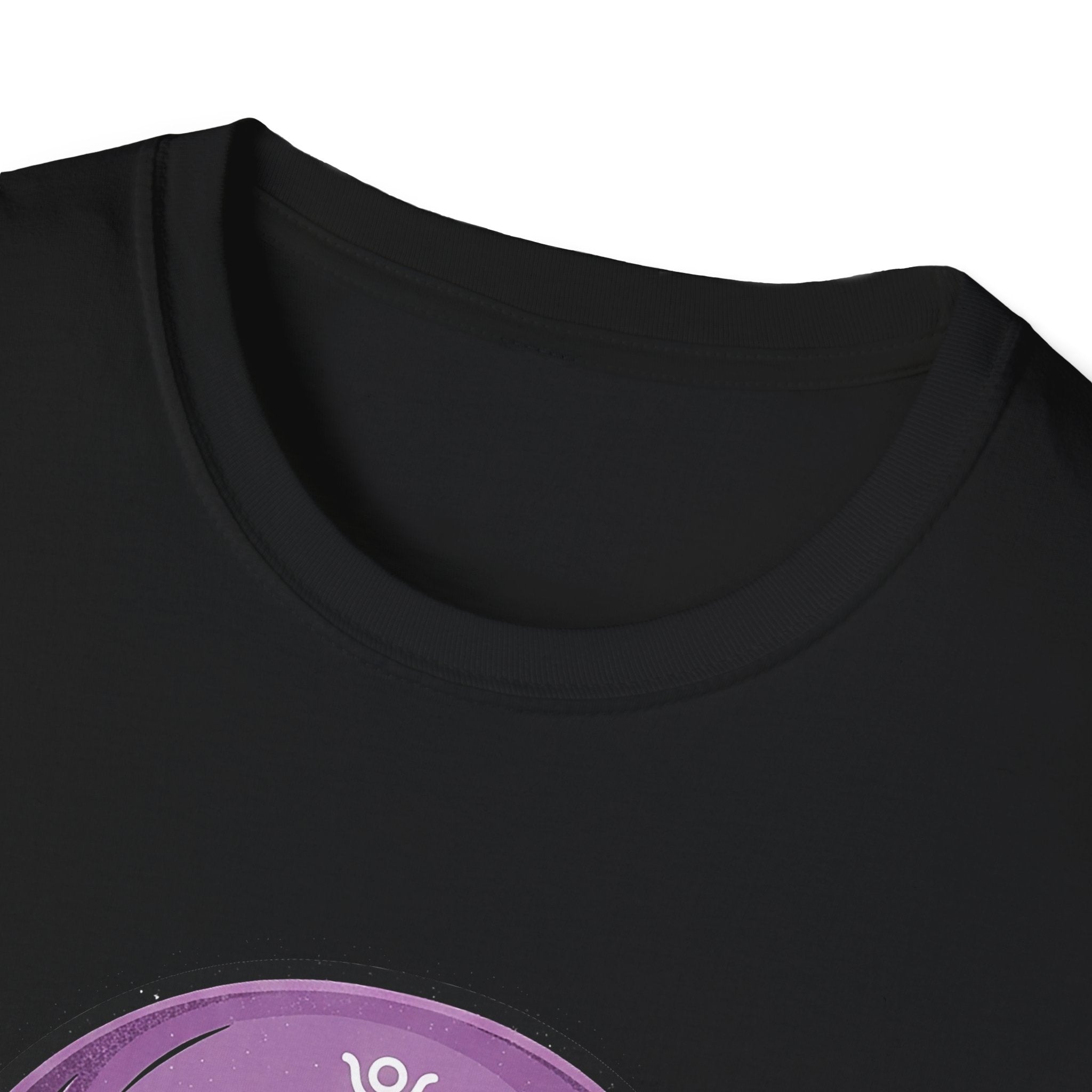 Purple Skull Graphic Tee for Halloween