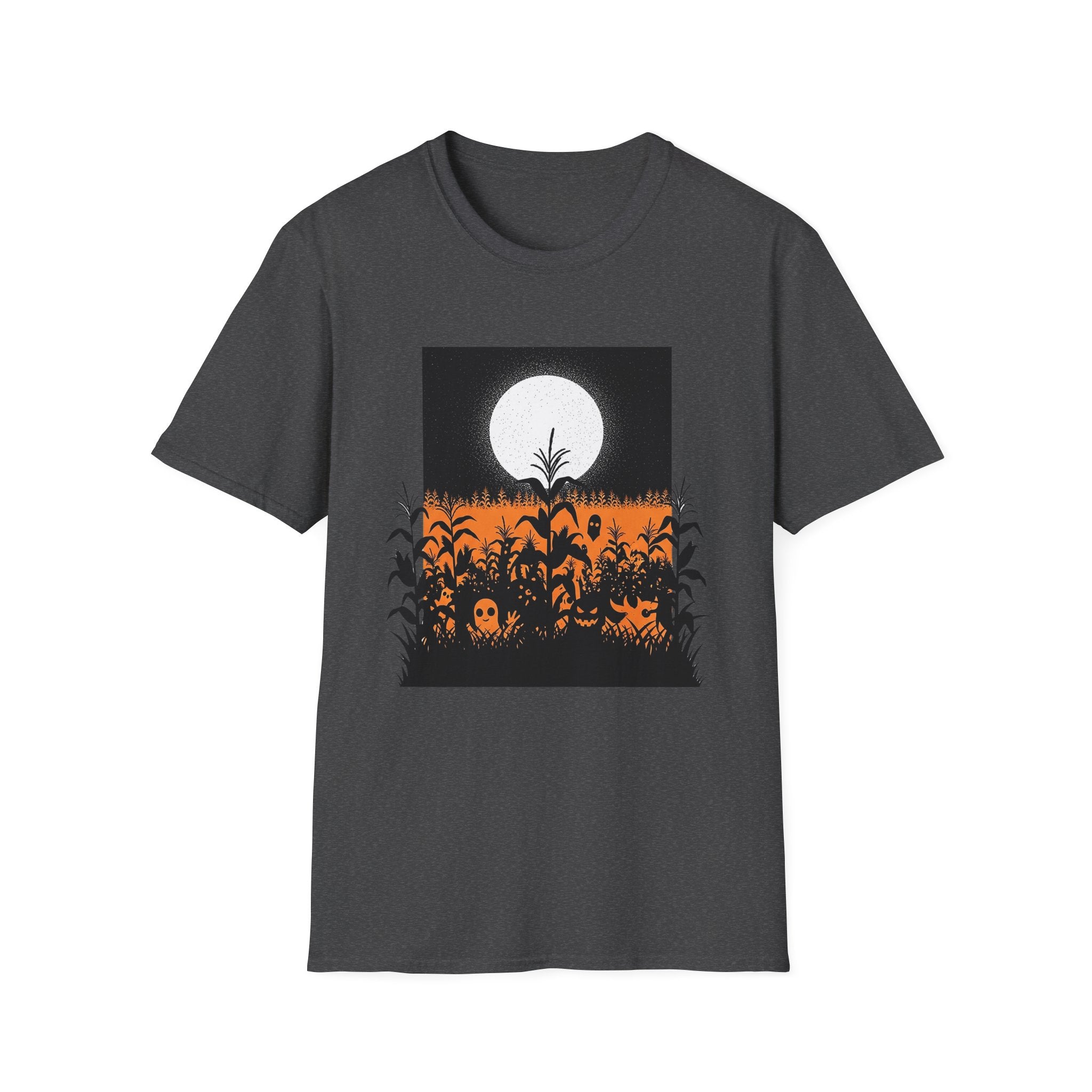 Halloween Moonlit Cornfield T-Shirt