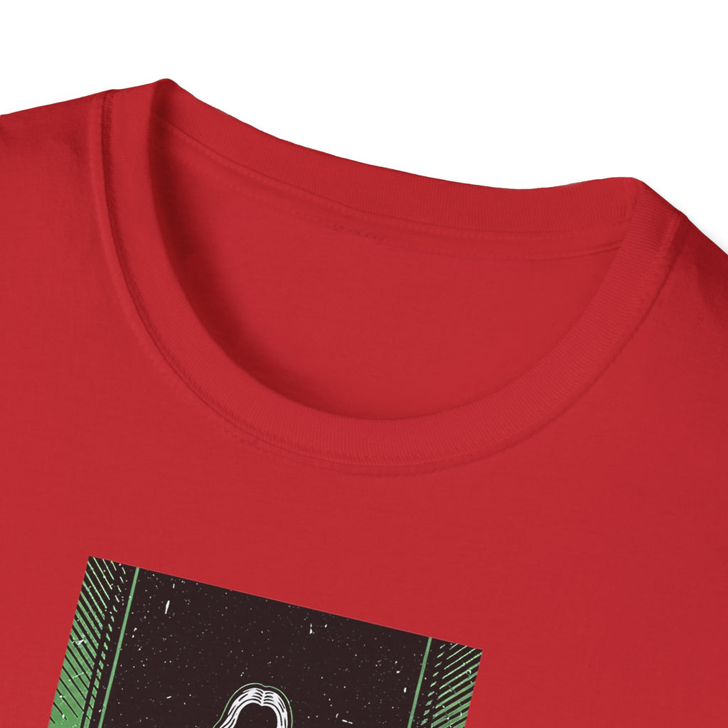 Mystical Green Hooded Figure T-Shirt