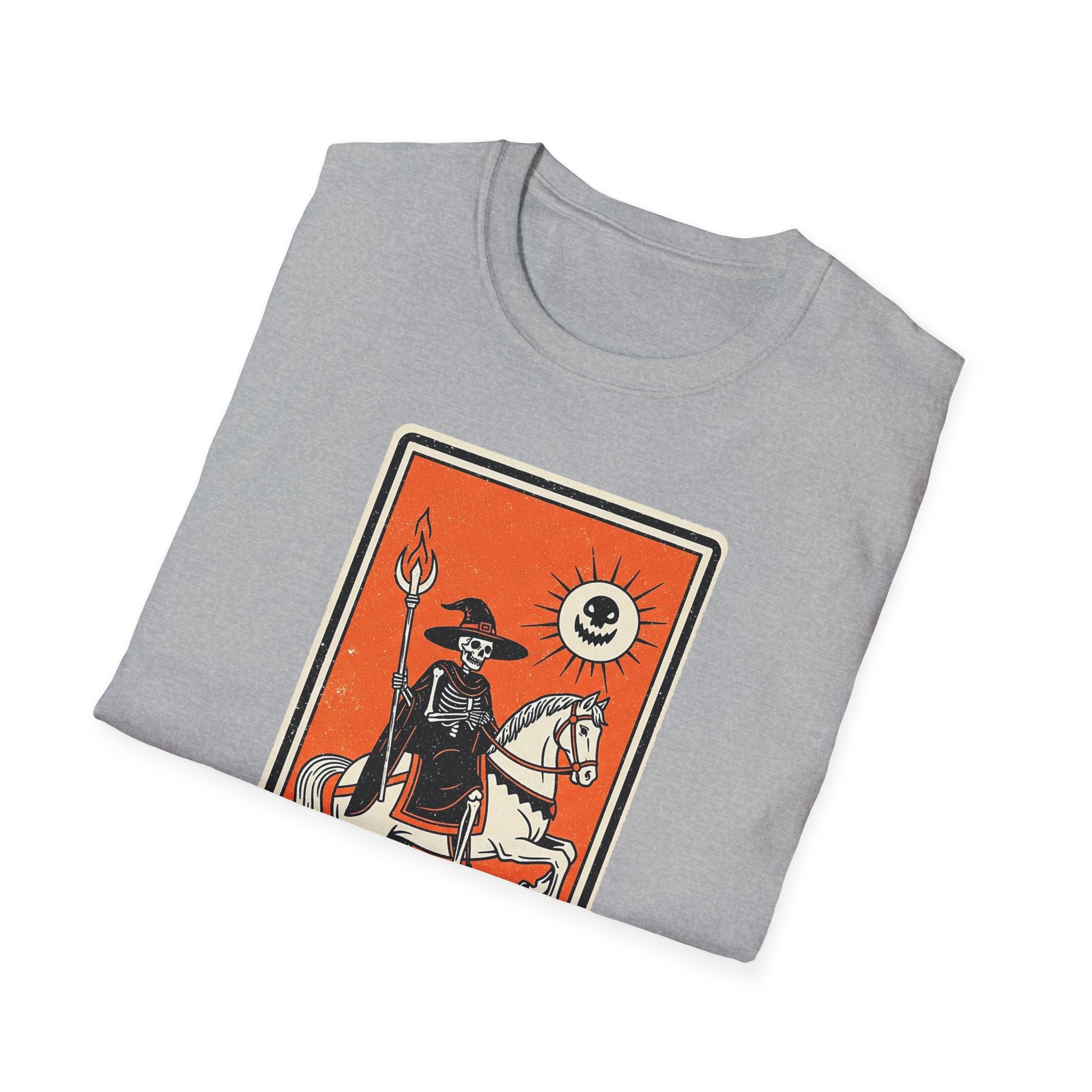 Death Tarot Card Unisex Softstyle T-Shirt