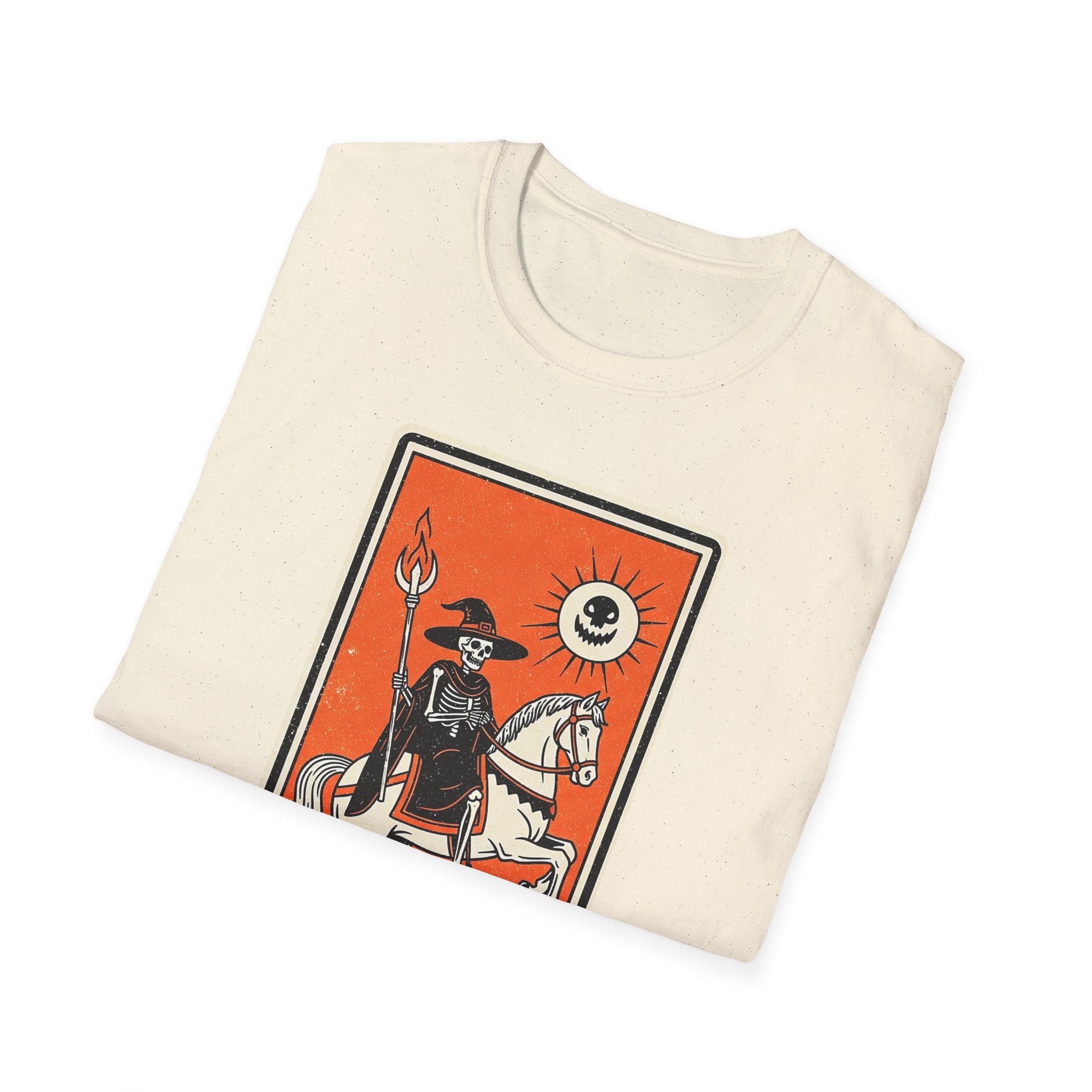 Death Tarot Card Unisex Softstyle T-Shirt
