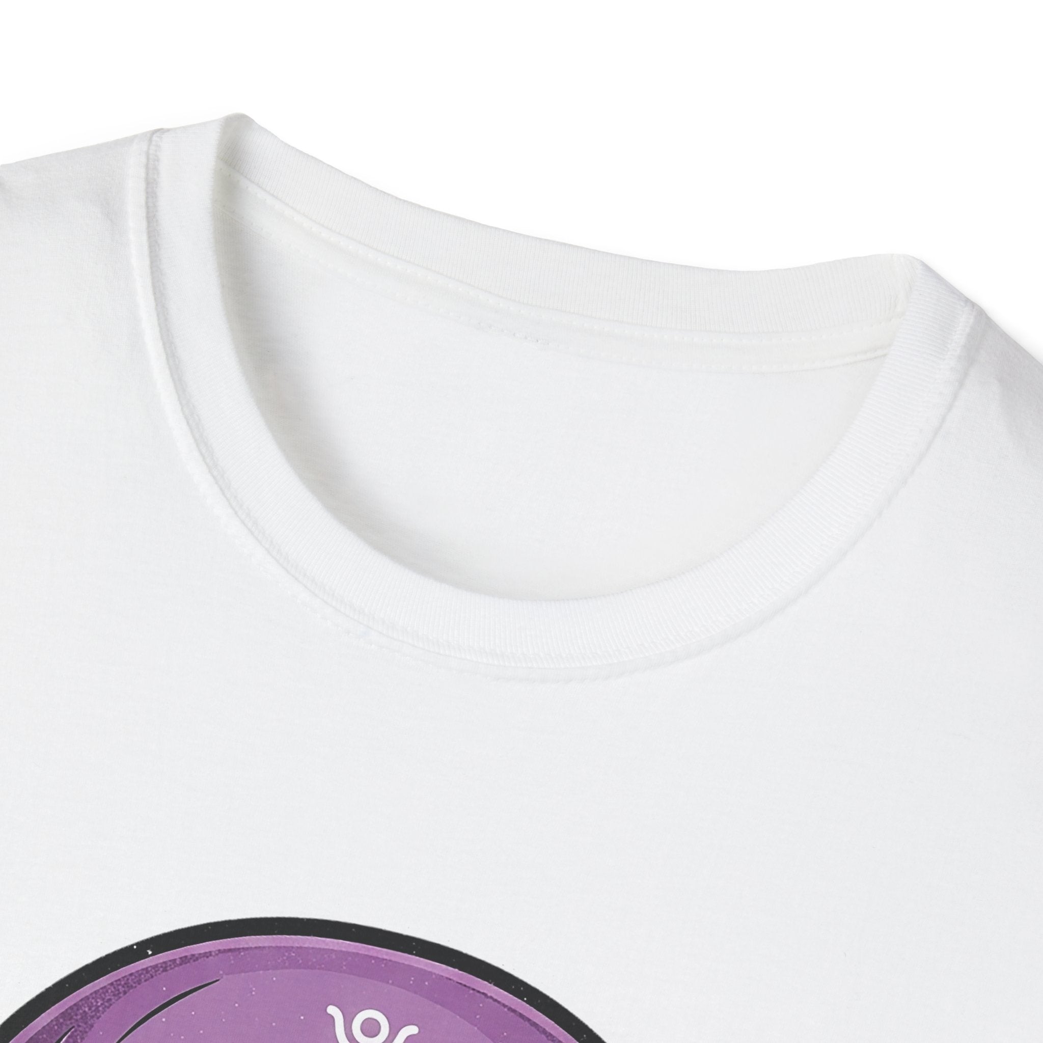 Purple Skull Graphic Tee for Halloween