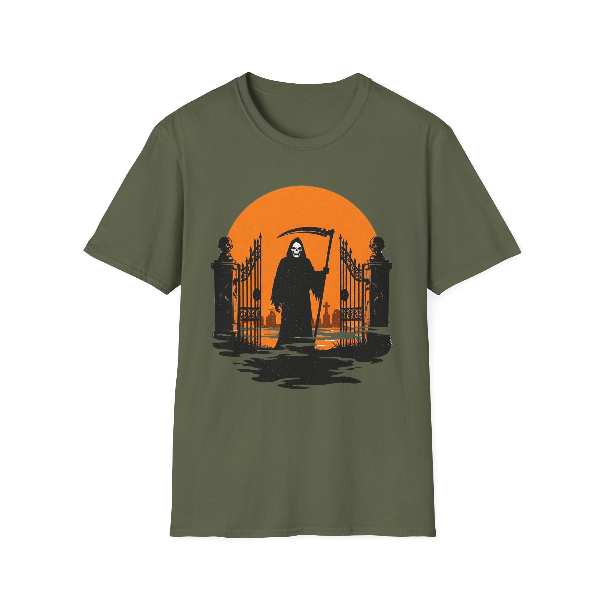 Spooky Grim Reaper T-Shirt