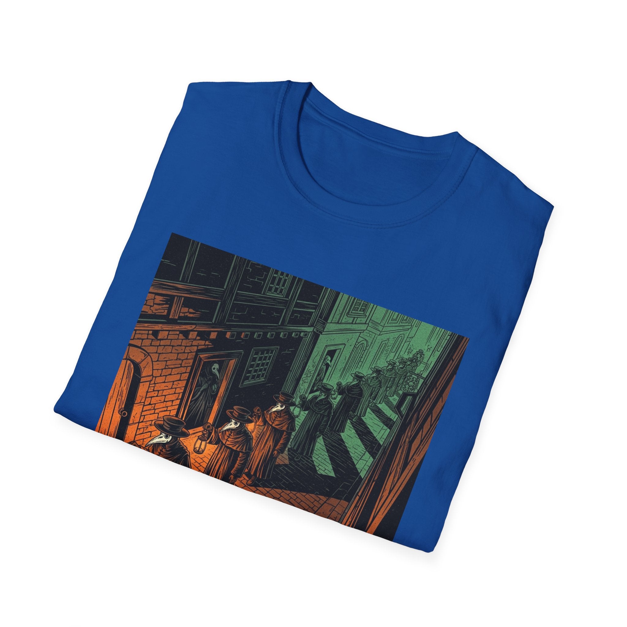 Street Art Themed Unisex Softstyle T-Shirt