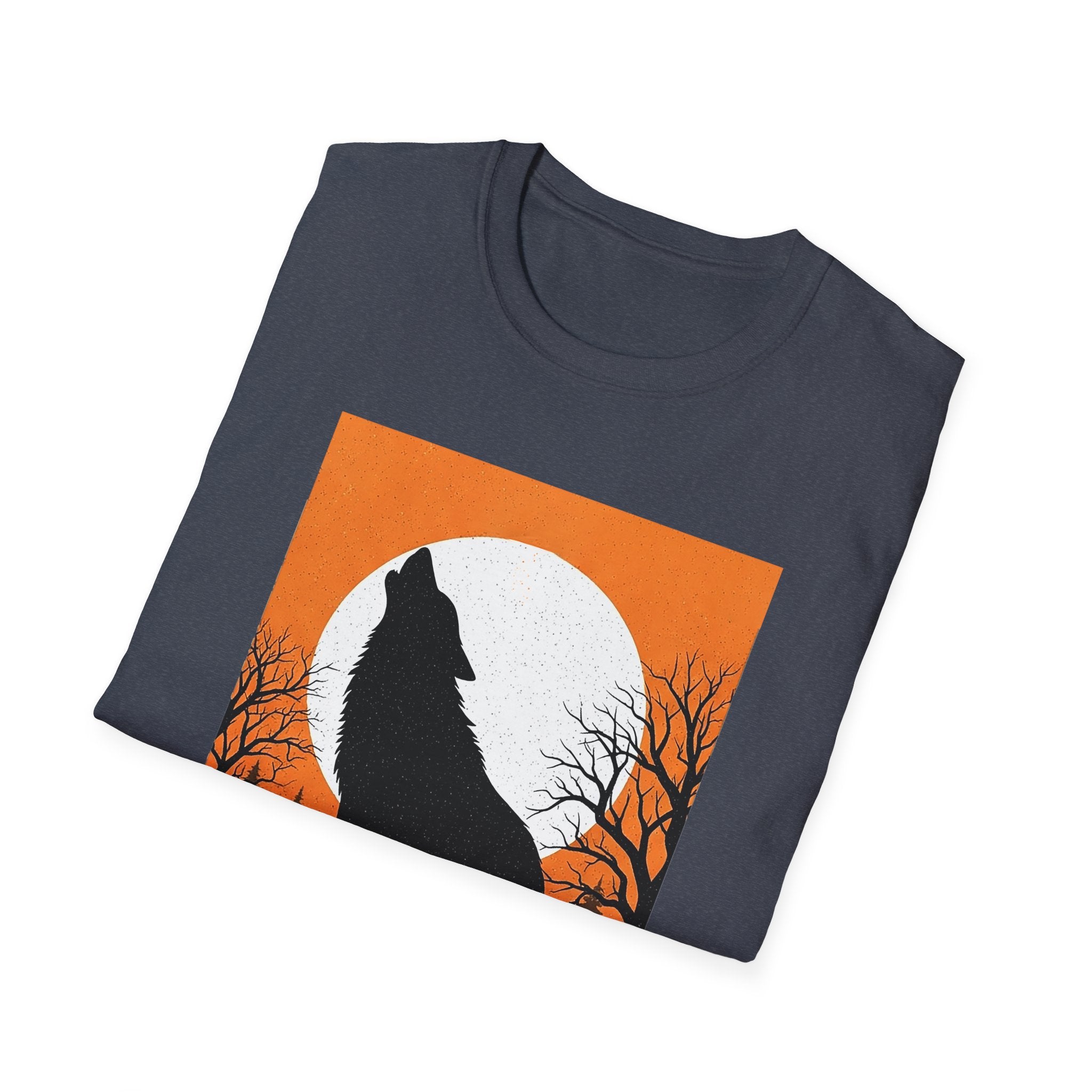 Howling Wolf Unisex Softstyle T-Shirt
