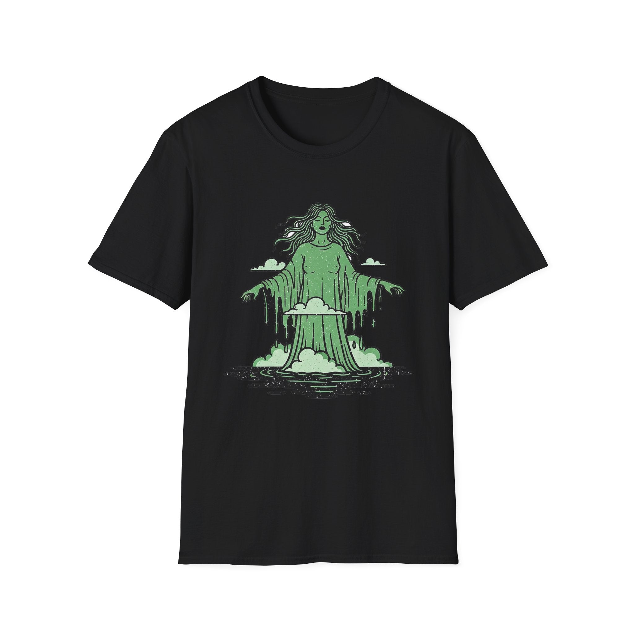 Green Goddess Unisex Softstyle T-Shirt