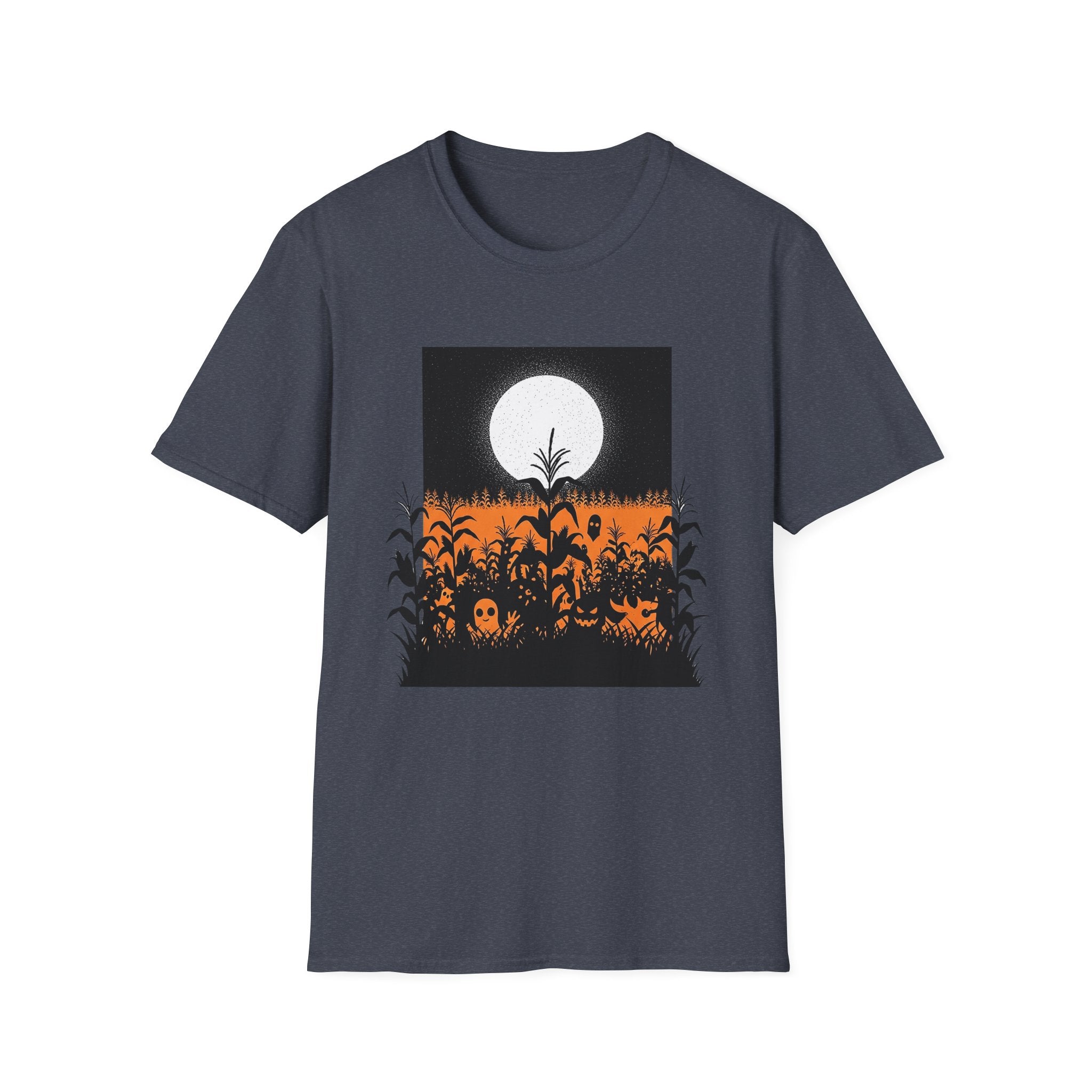 Halloween Moonlit Cornfield T-Shirt