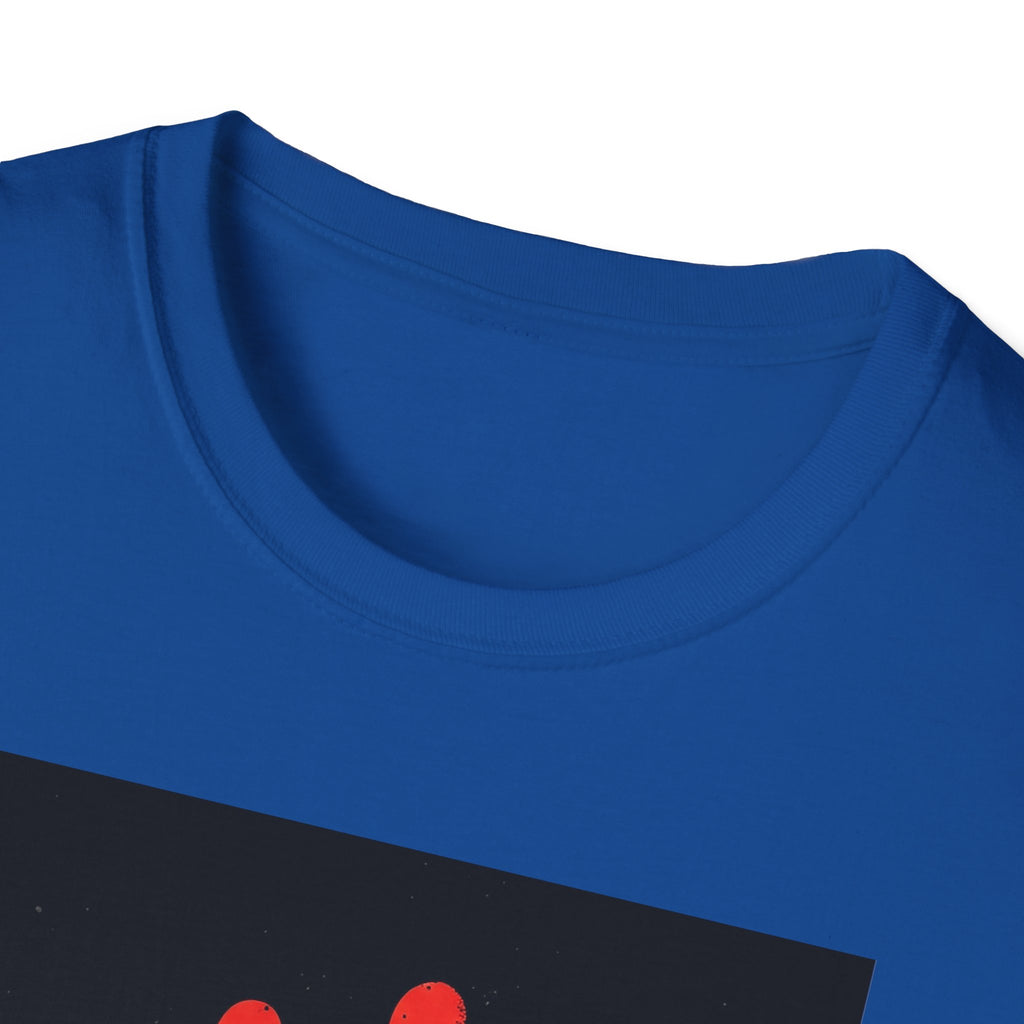 Bold Statement T-Shirt with Red Handprint Design