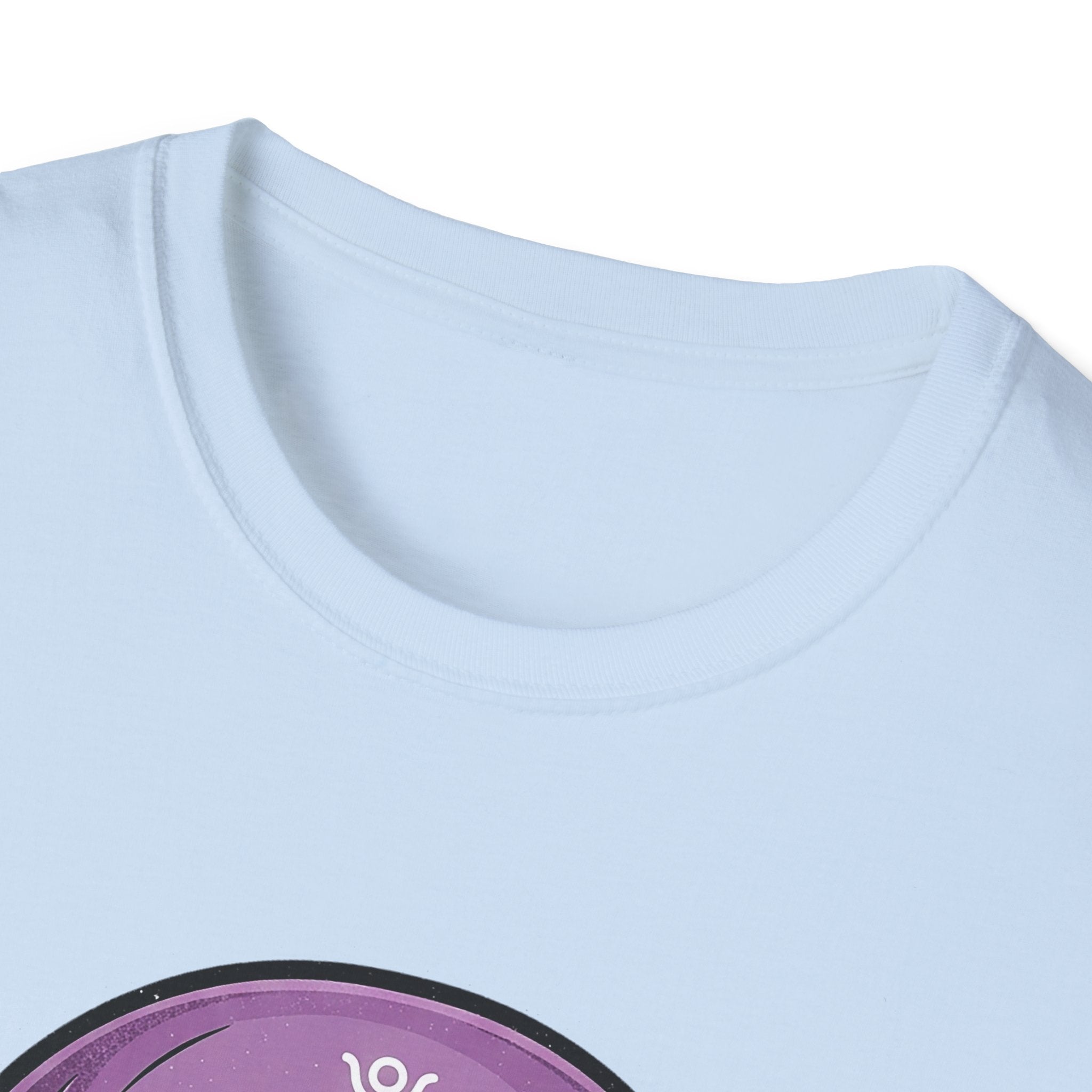 Purple Skull Graphic Tee for Halloween