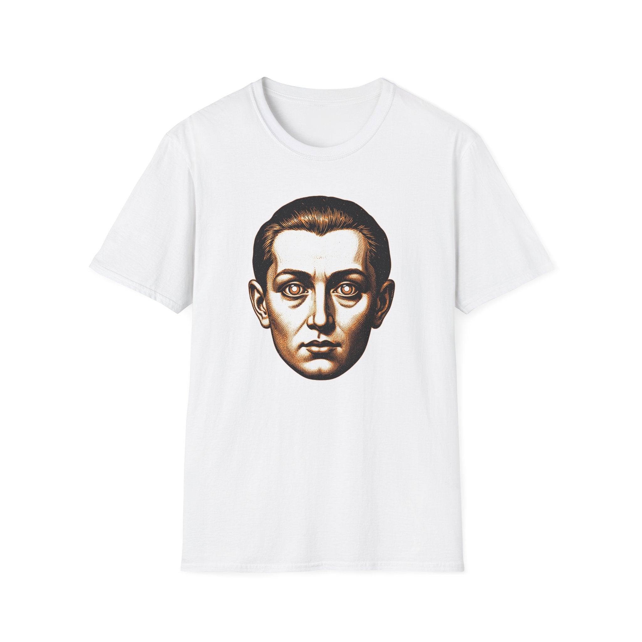 Vintage Face Unisex Softstyle T-Shirt