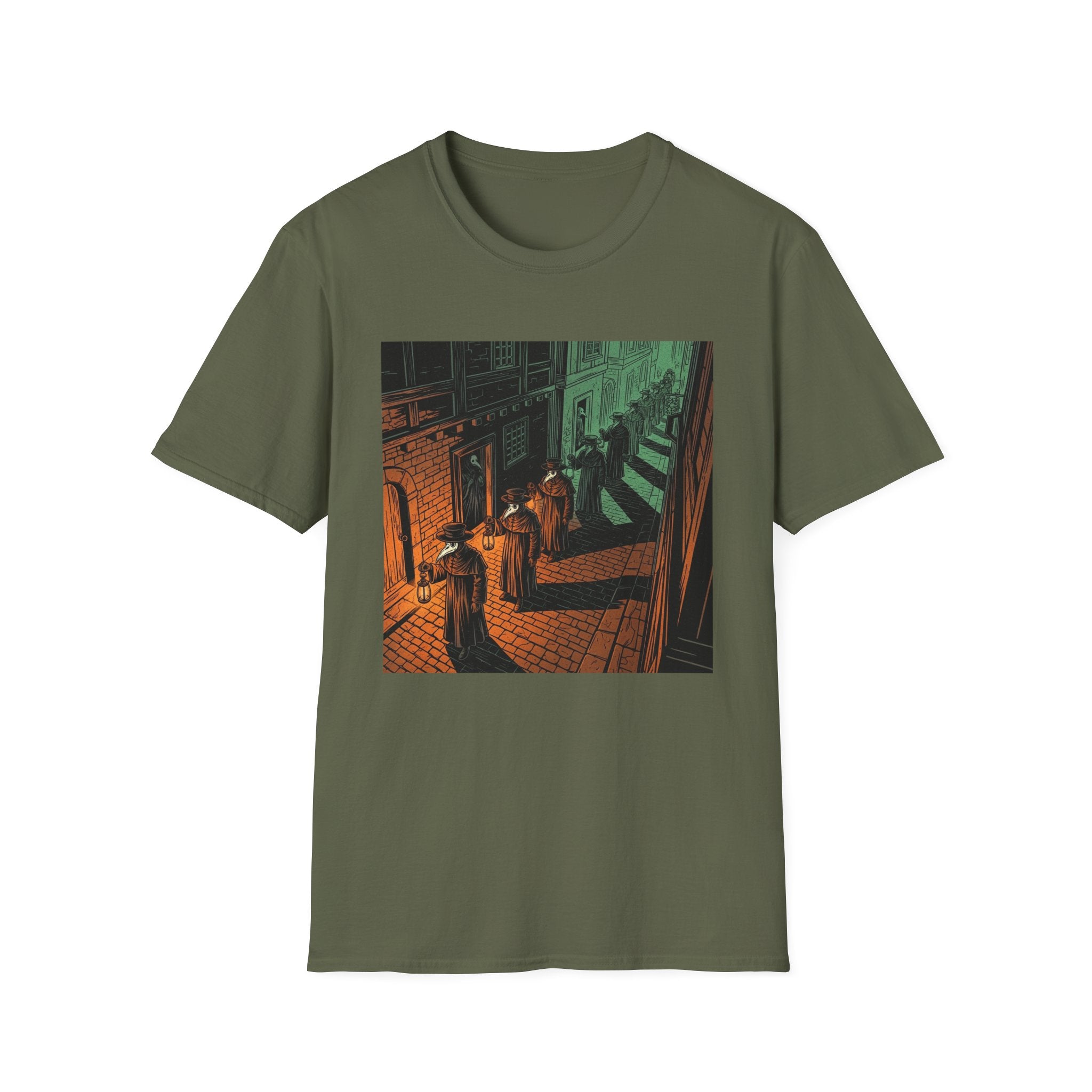 Street Art Themed Unisex Softstyle T-Shirt