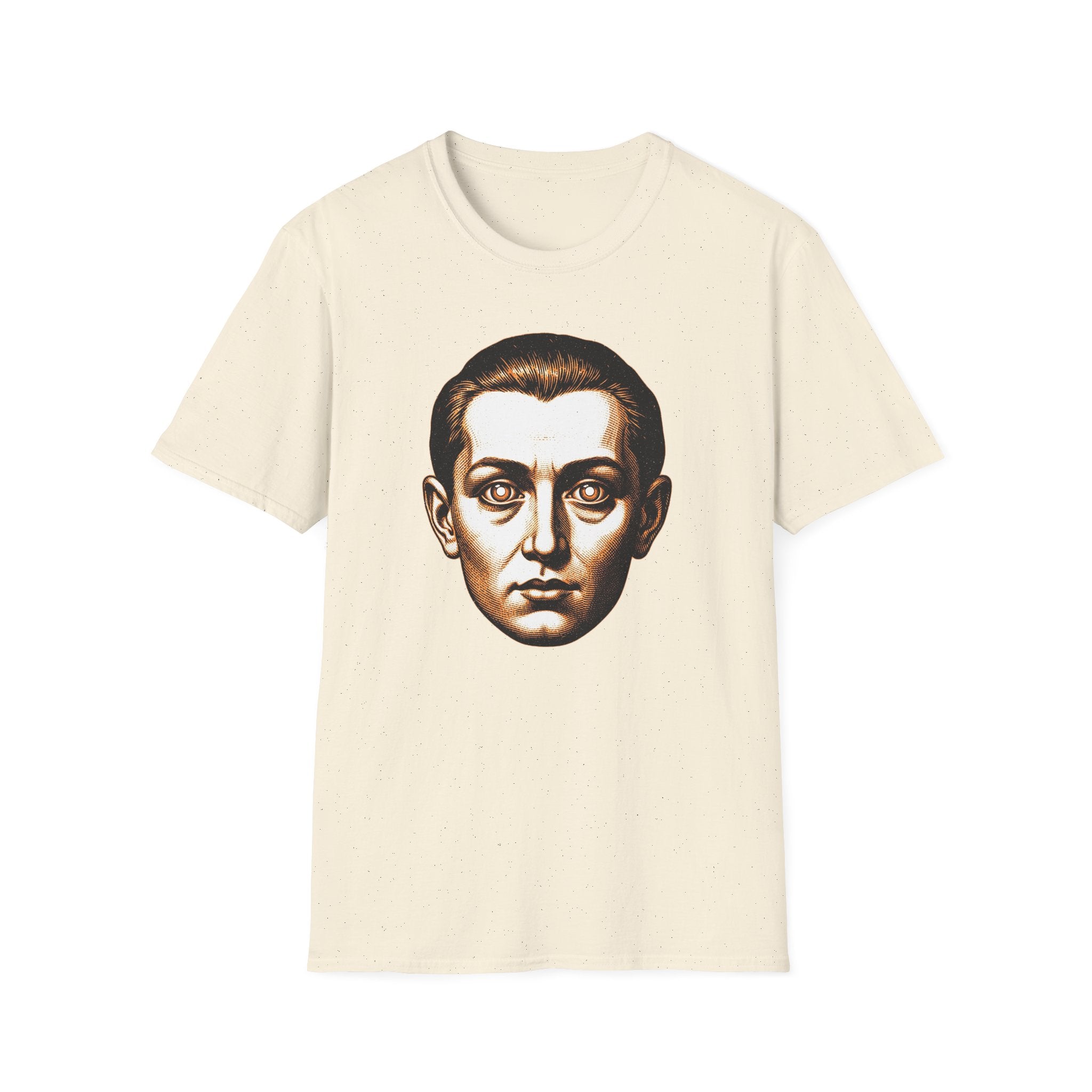 Vintage Face Unisex Softstyle T-Shirt