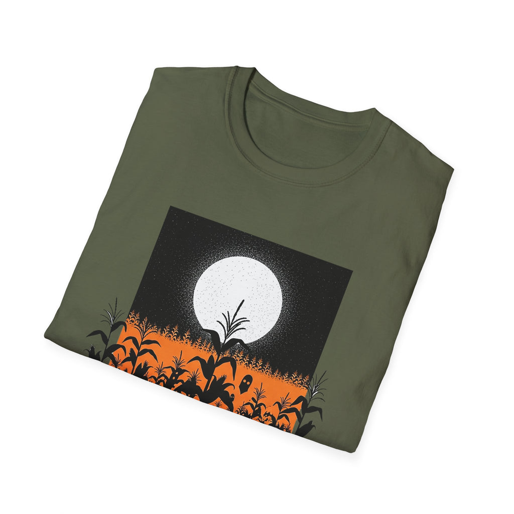 Halloween Moonlit Cornfield T-Shirt
