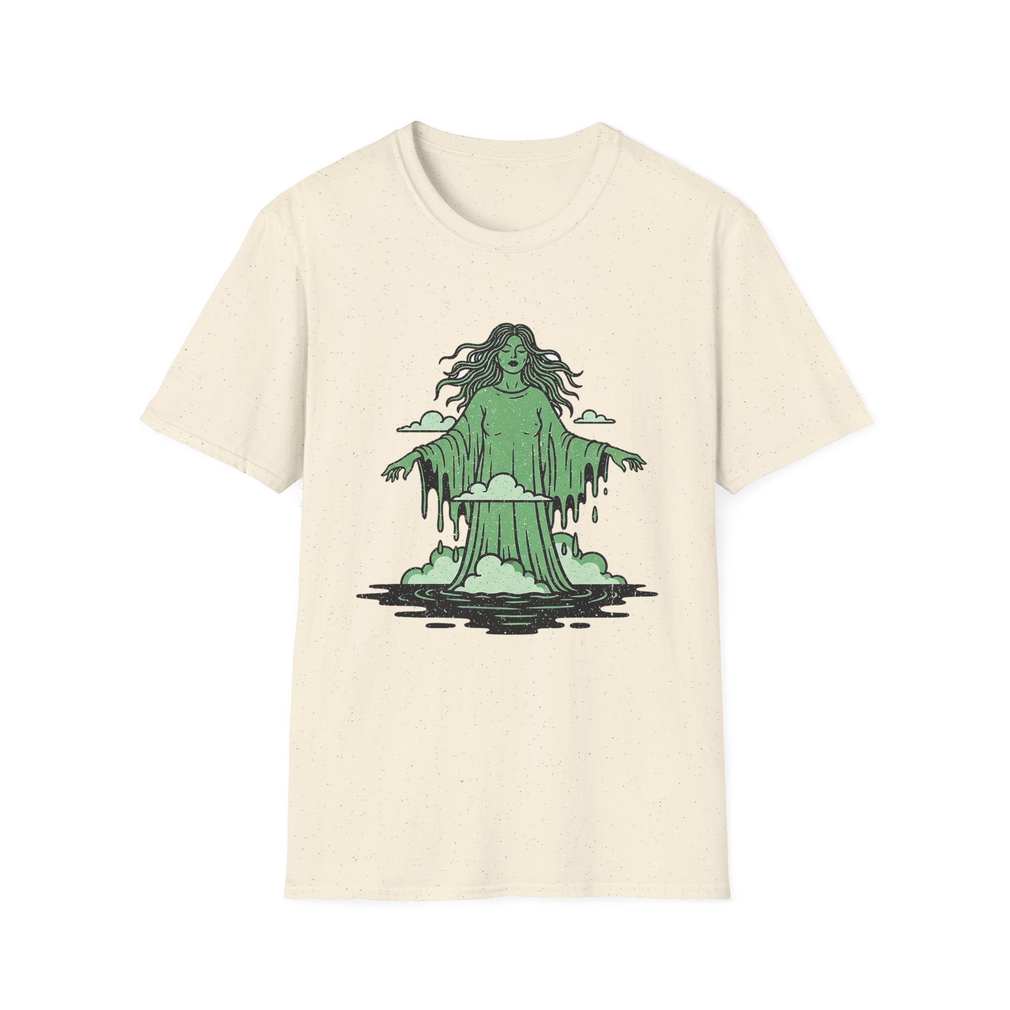 Green Goddess Unisex Softstyle T-Shirt