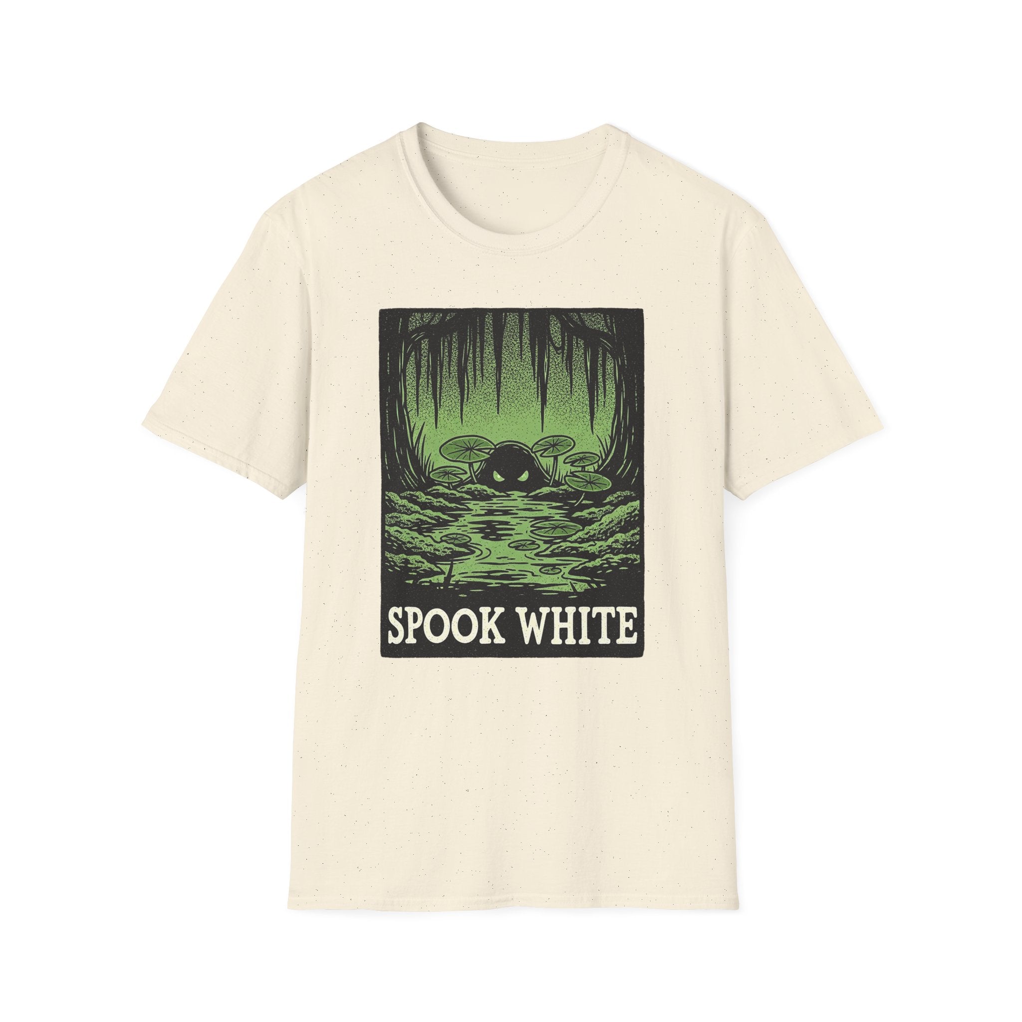 Spook White Unisex Softstyle T-Shirt