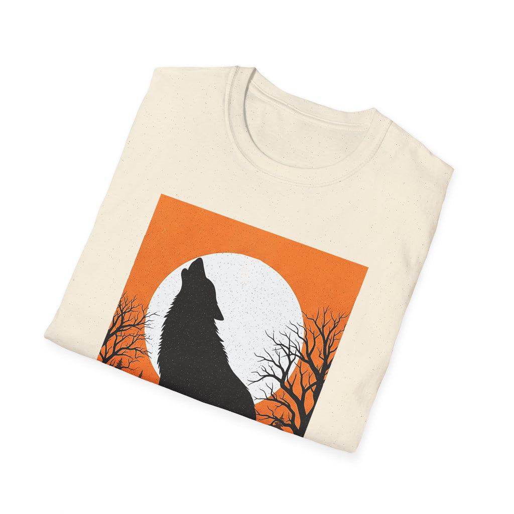 Howling Wolf Unisex Softstyle T-Shirt