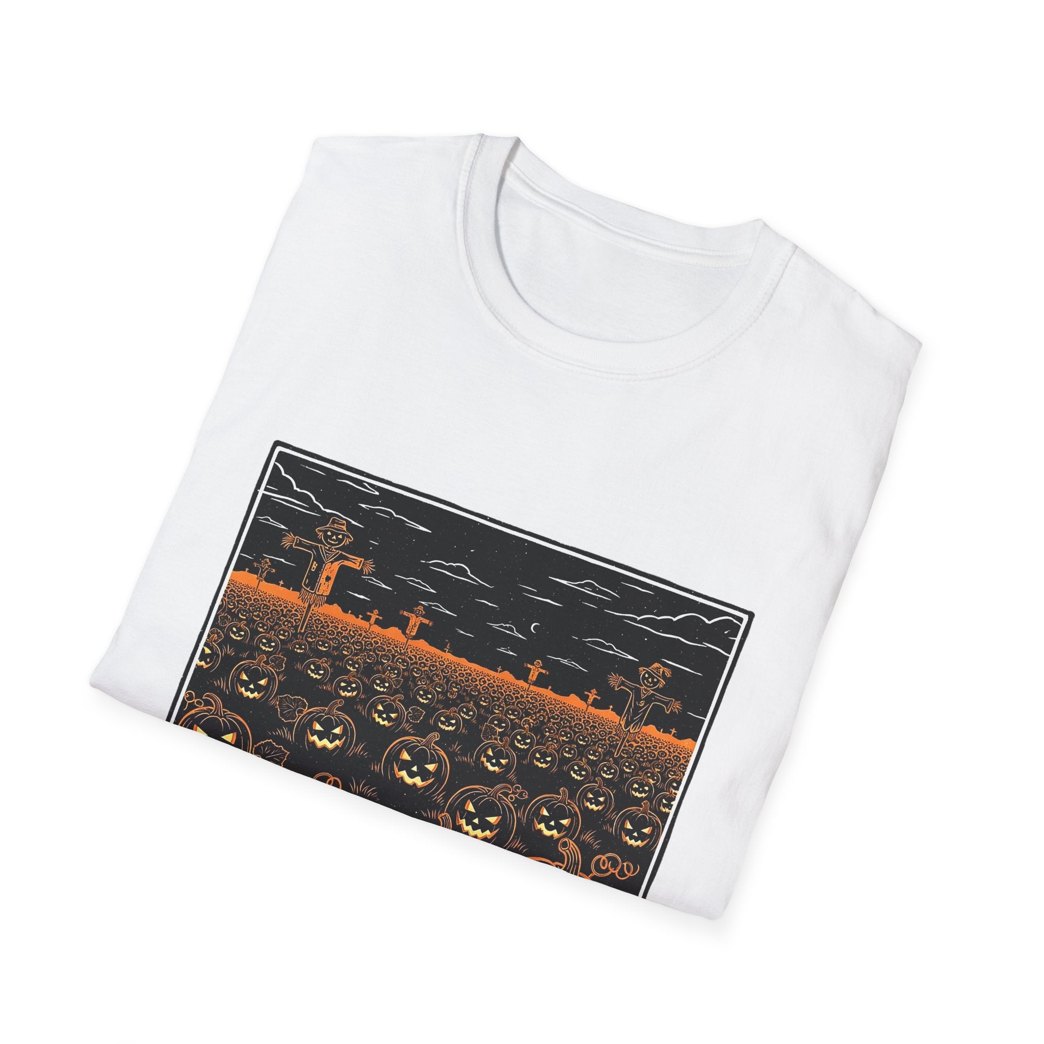 Halloween Pumpkin Graveyard T-Shirt