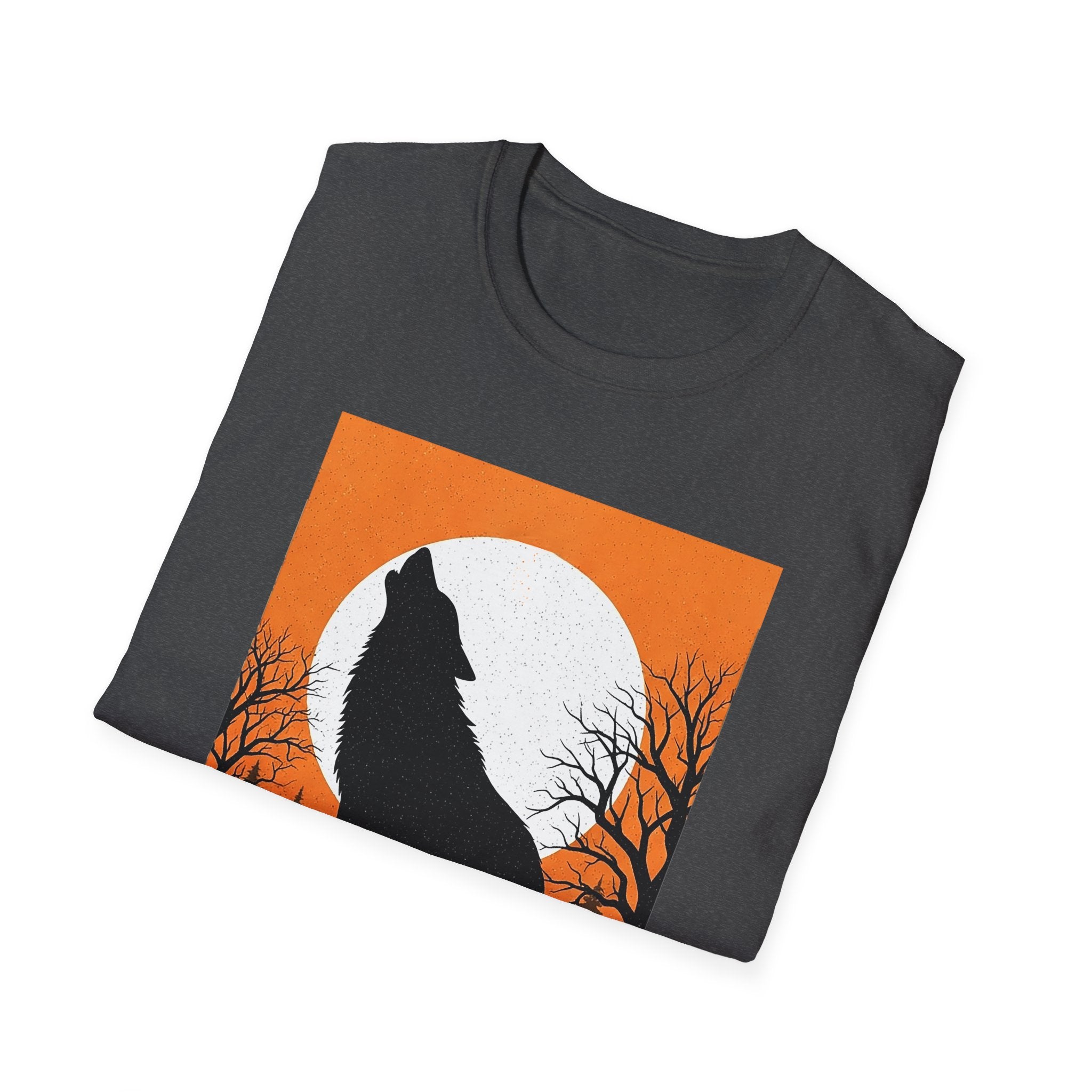 Howling Wolf Unisex Softstyle T-Shirt