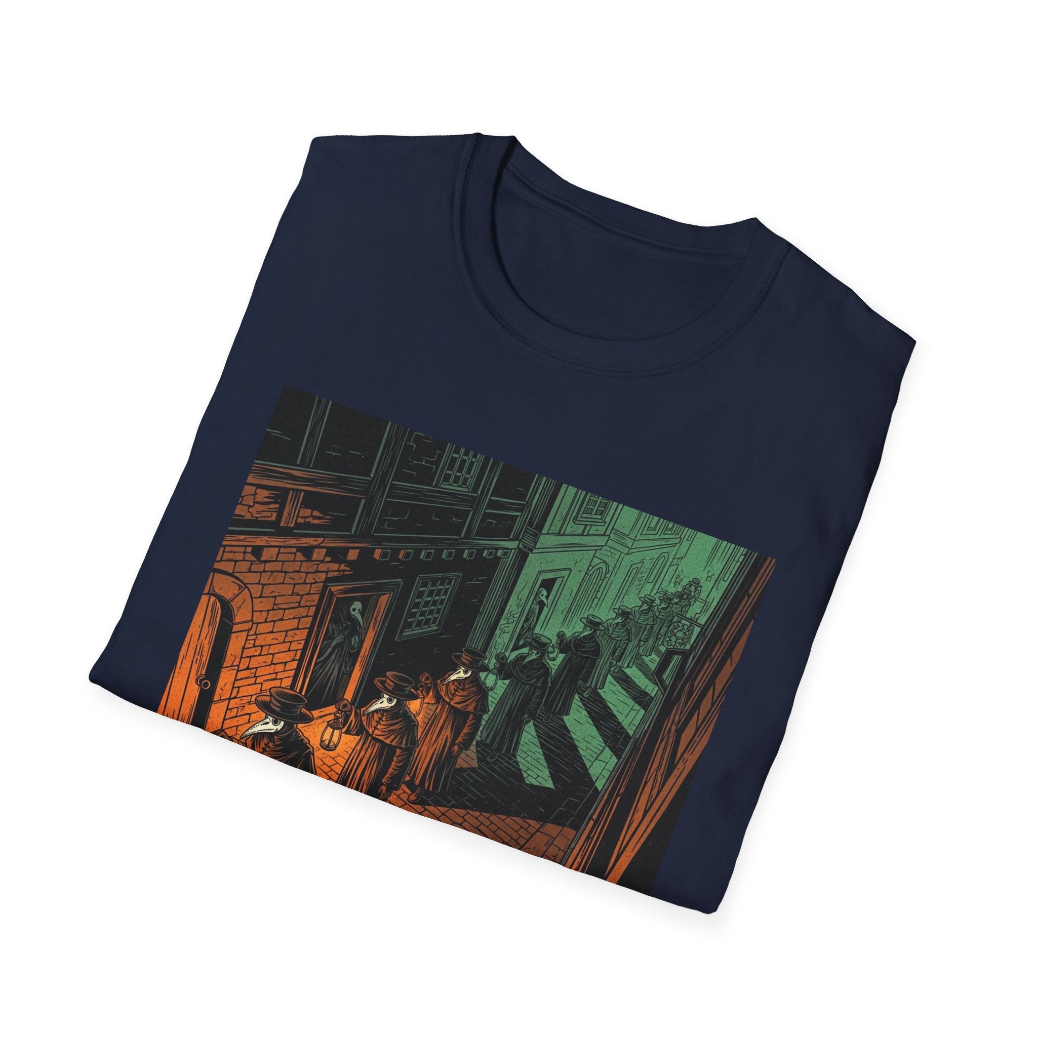 Street Art Themed Unisex Softstyle T-Shirt