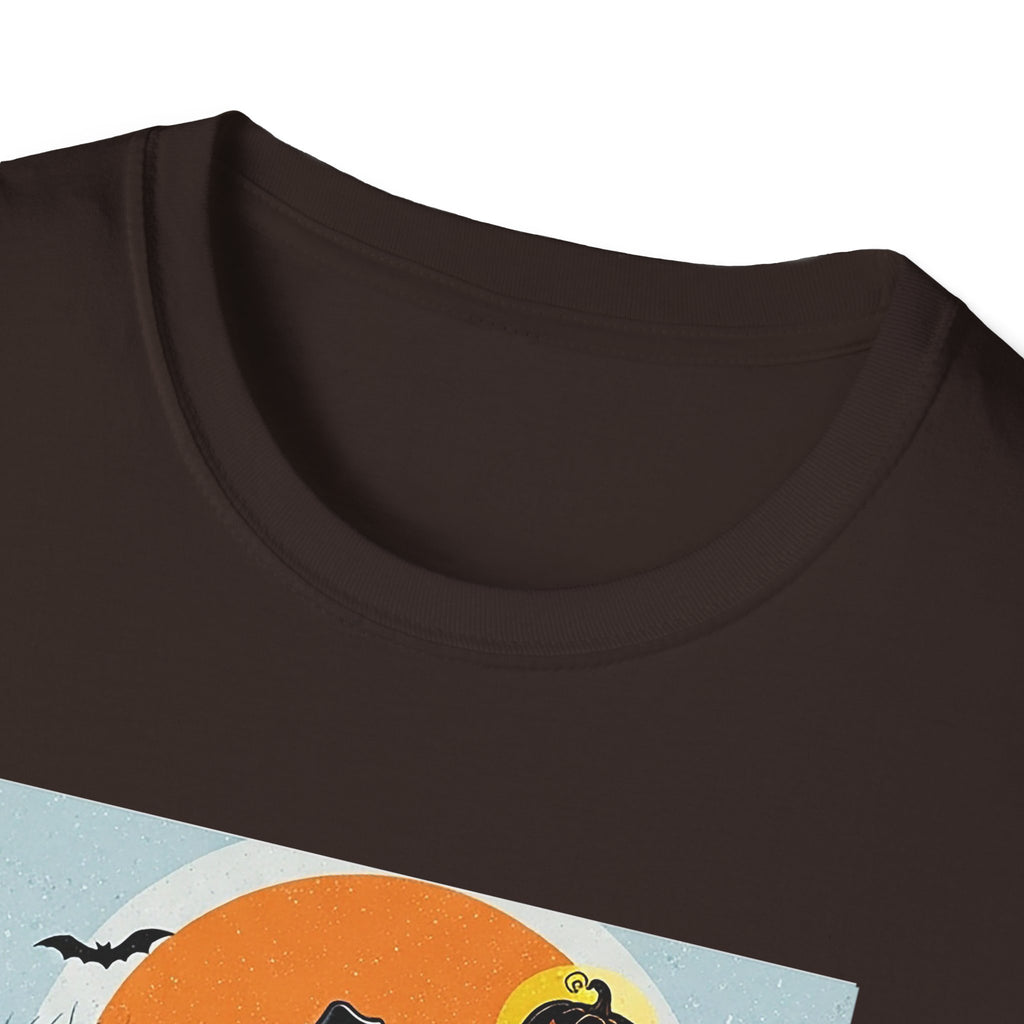 Halloween Witch Riding Horse T-Shirt