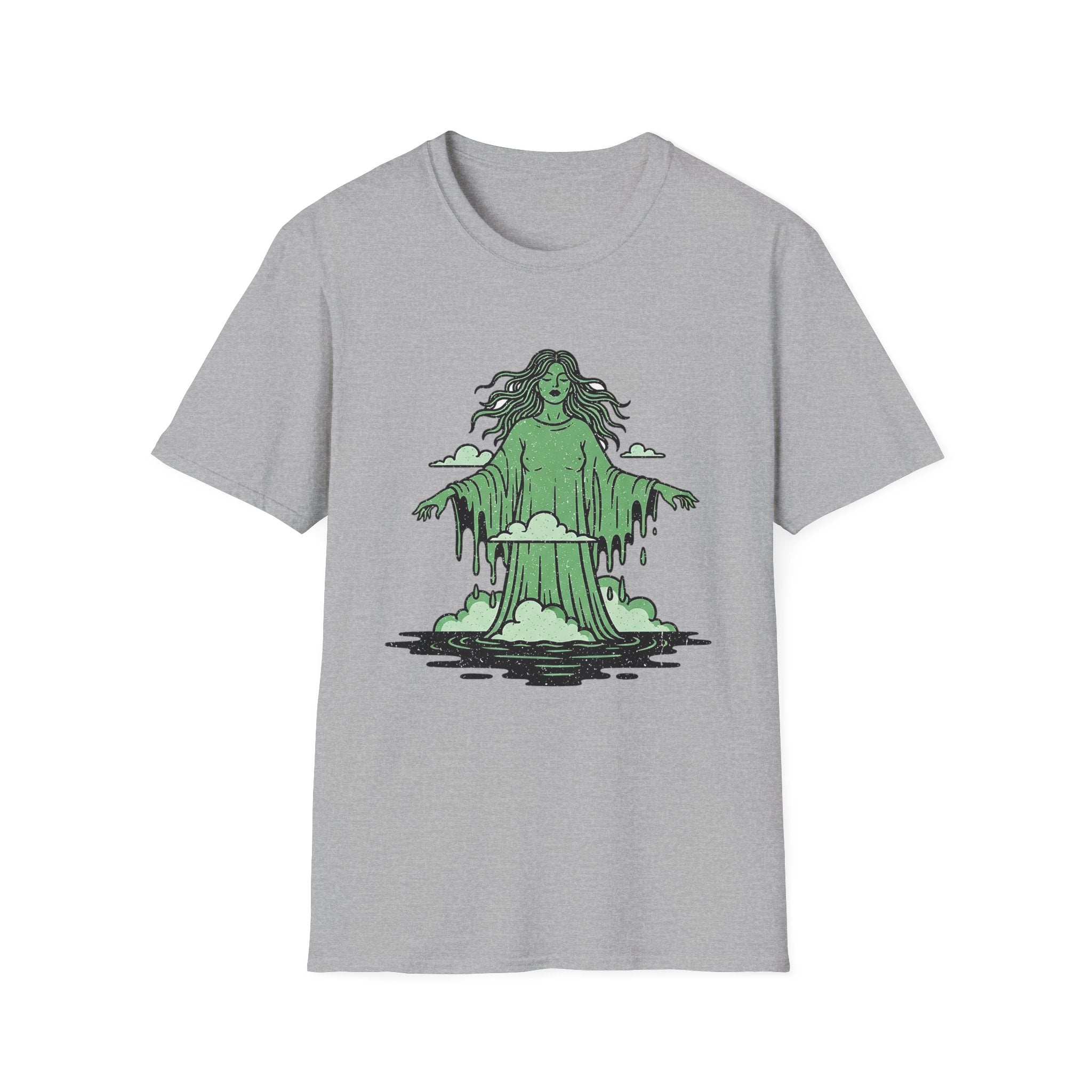 Green Goddess Unisex Softstyle T-Shirt
