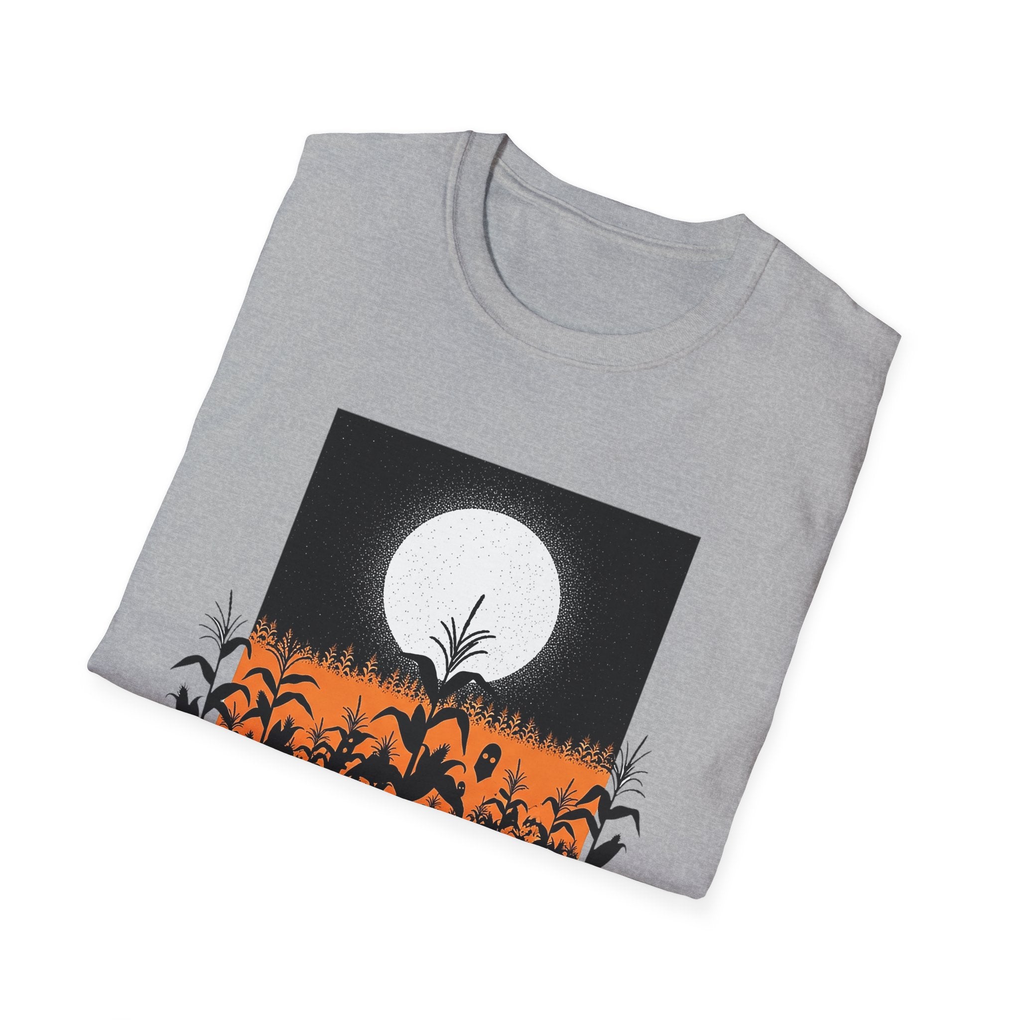 Halloween Moonlit Cornfield T-Shirt