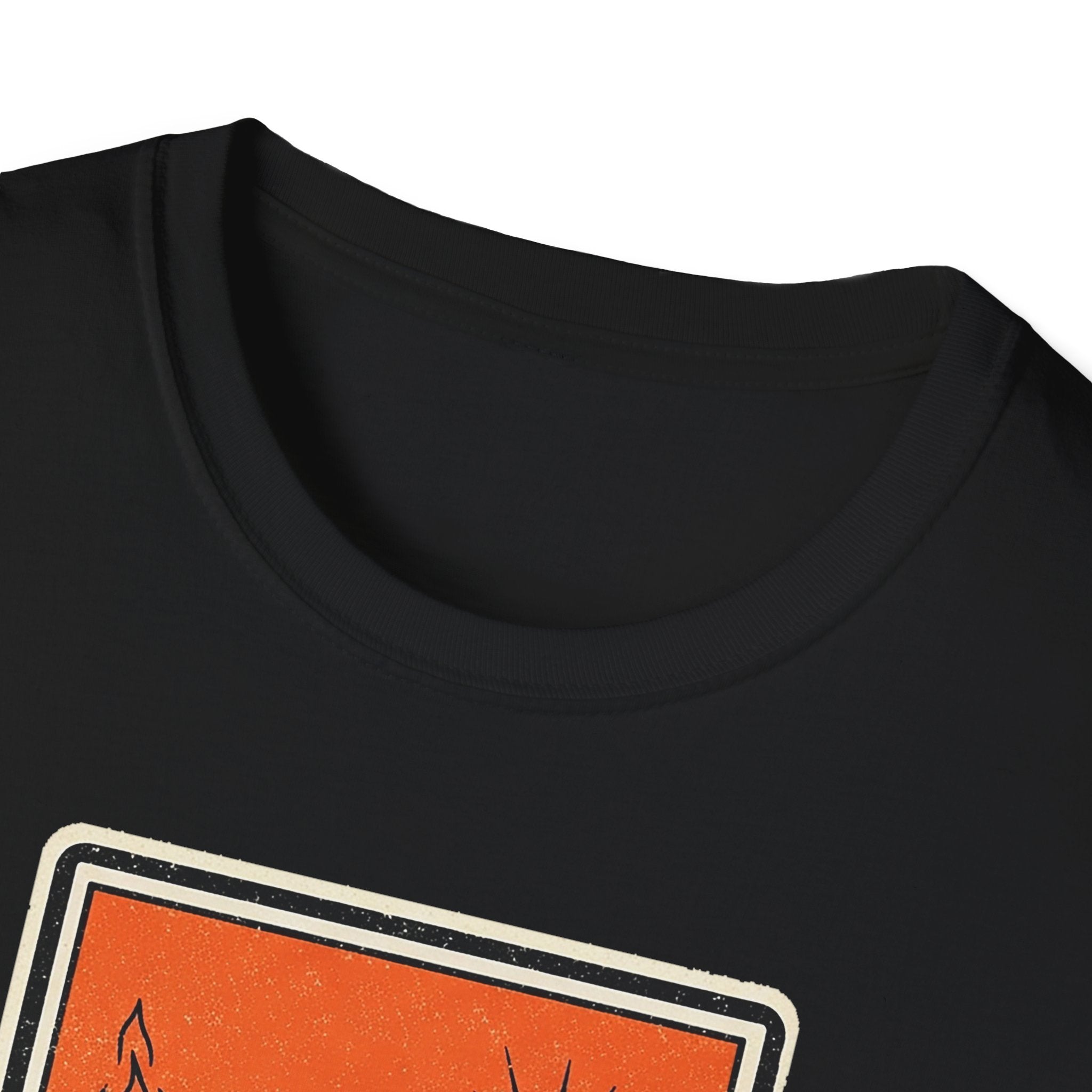 Death Tarot Card Unisex Softstyle T-Shirt