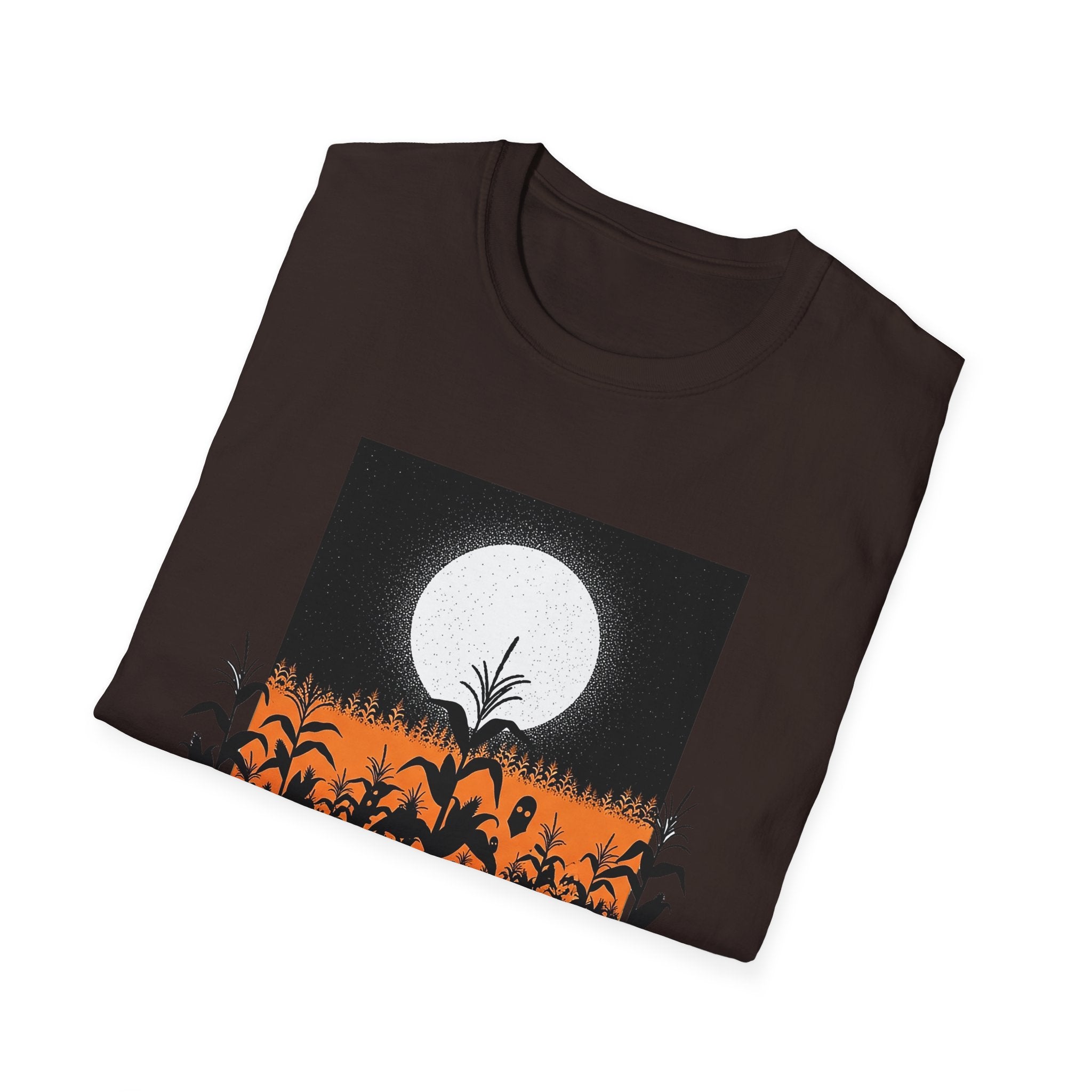 Halloween Moonlit Cornfield T-Shirt