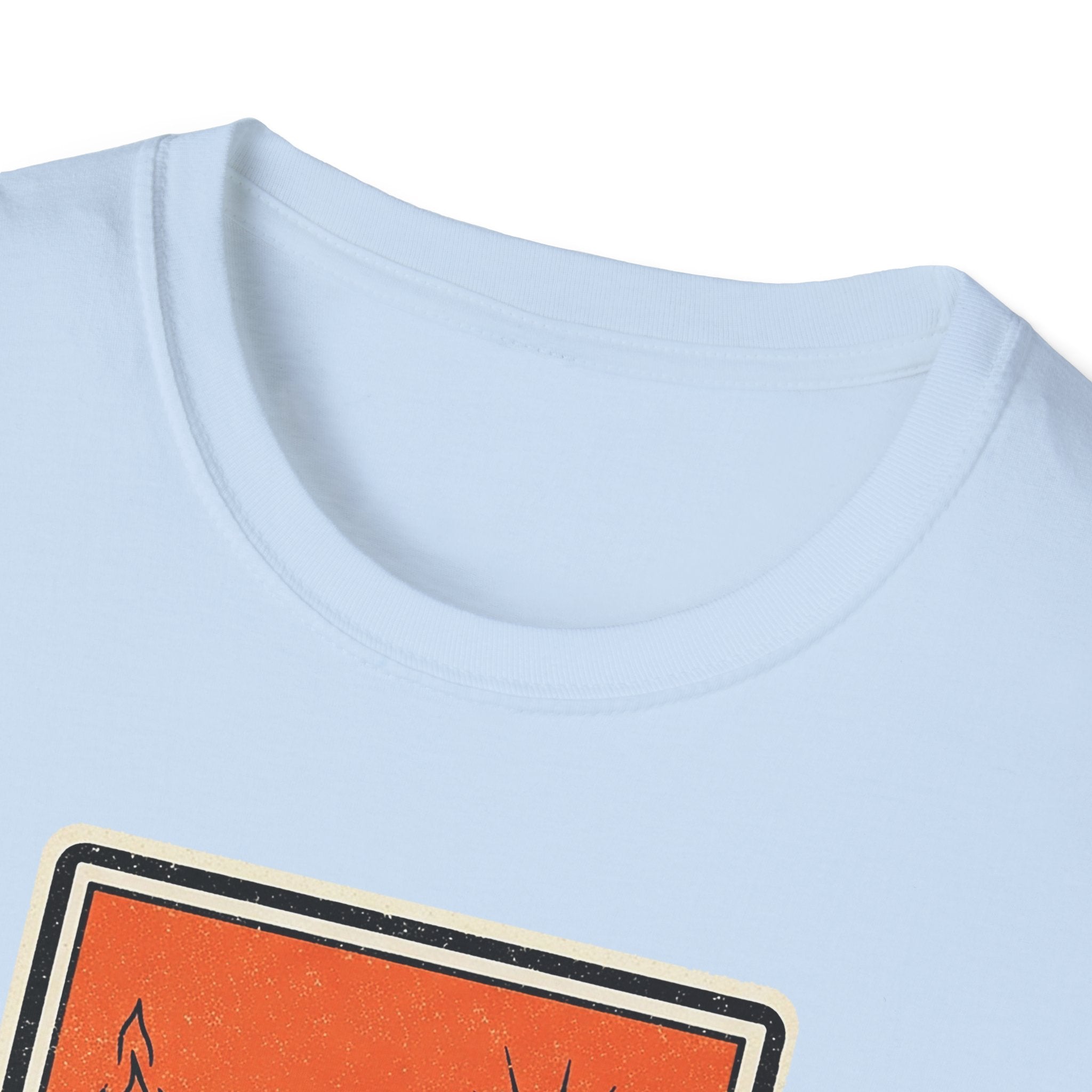 Death Tarot Card Unisex Softstyle T-Shirt