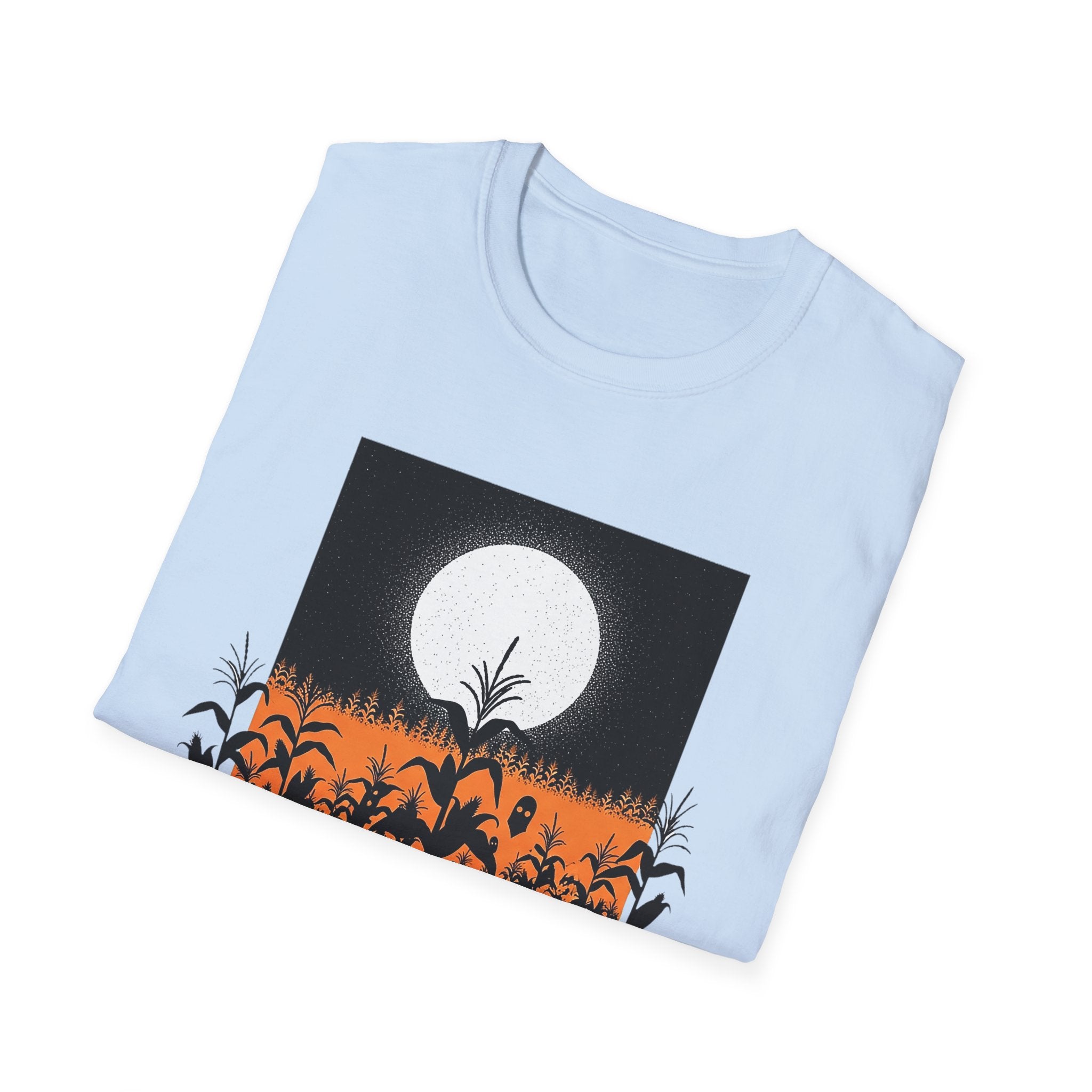 Halloween Moonlit Cornfield T-Shirt