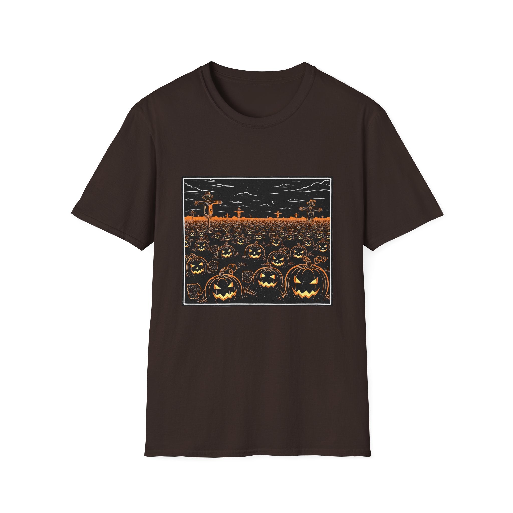 Halloween Pumpkin Graveyard T-Shirt