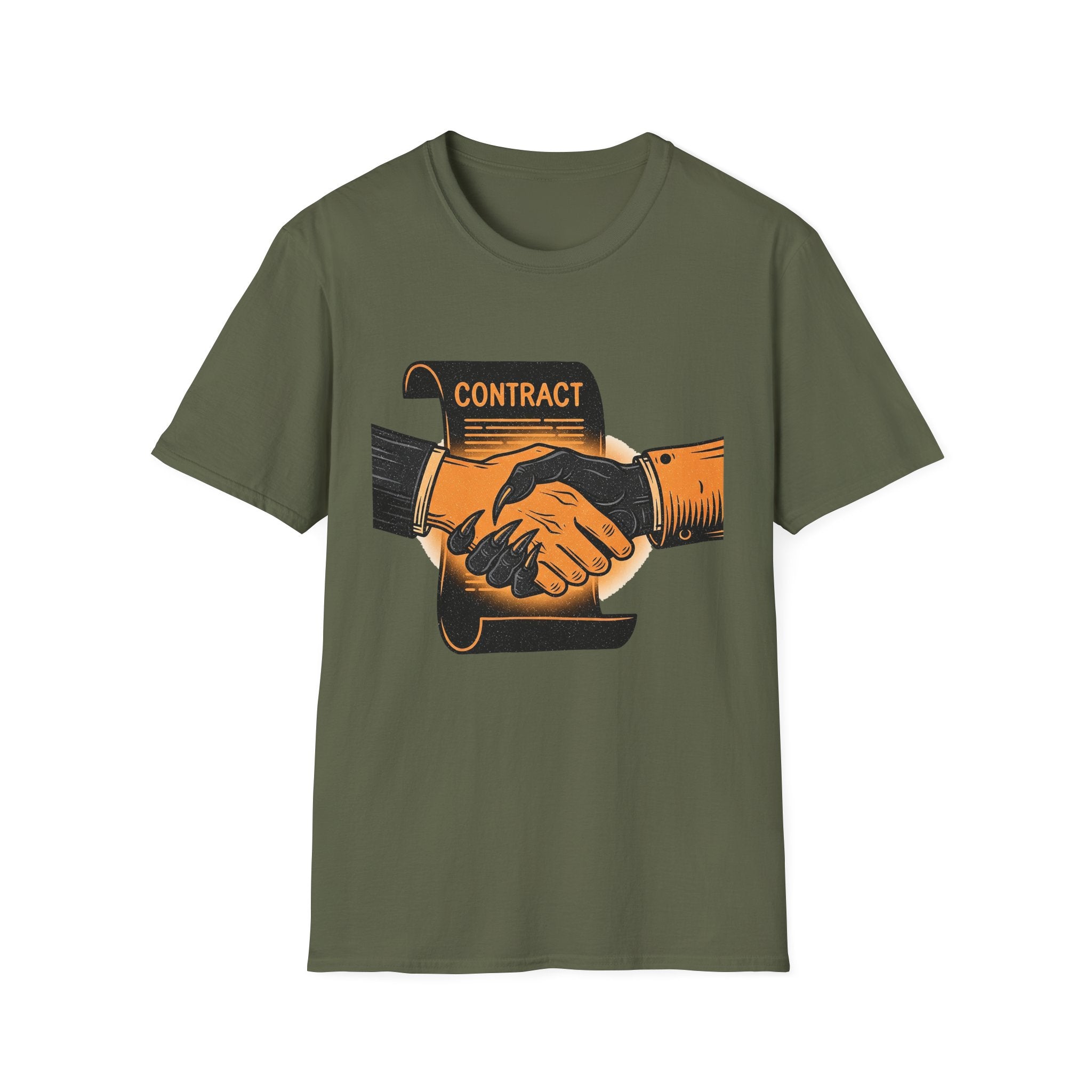 Vintage Contract Handshake T-Shirt