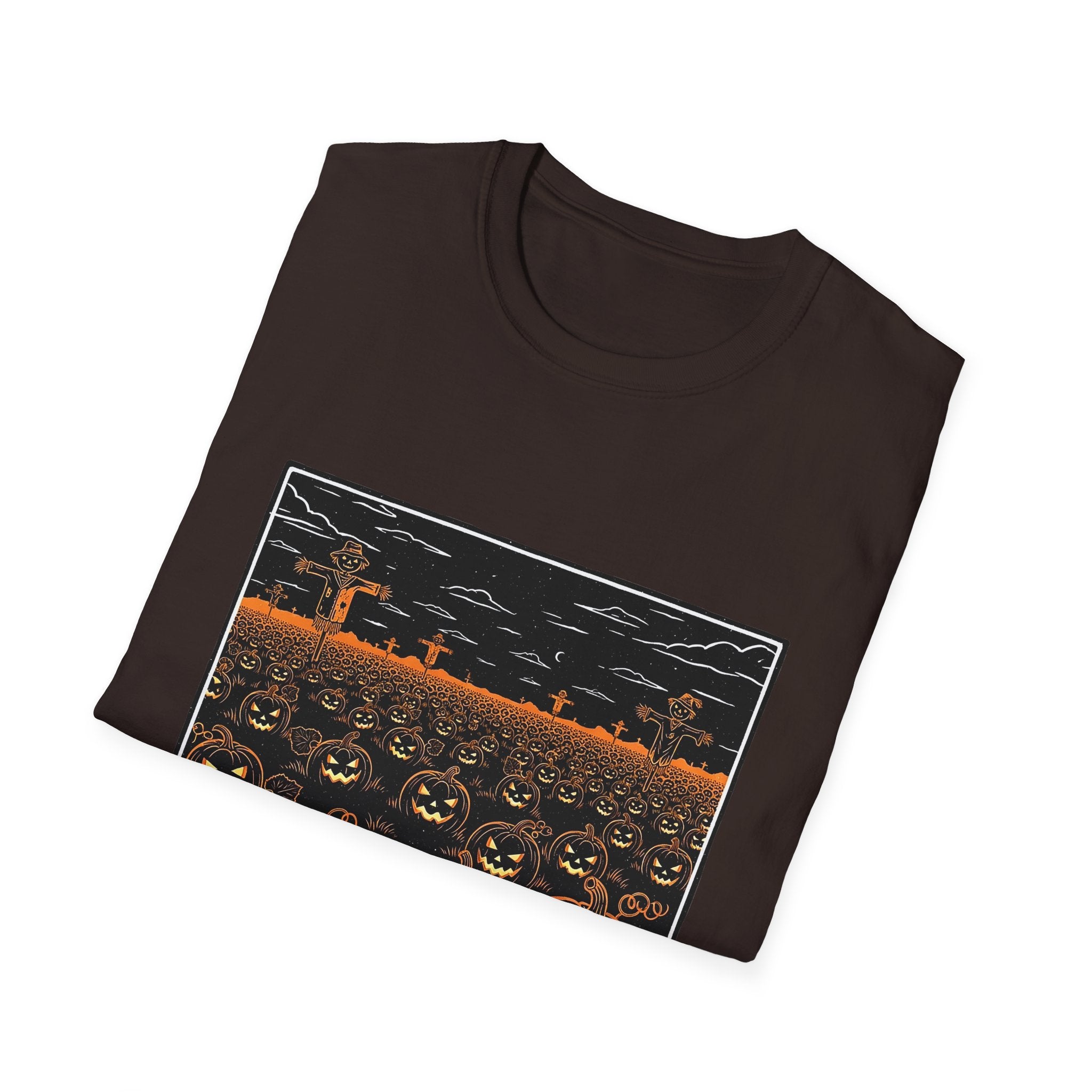 Halloween Pumpkin Graveyard T-Shirt