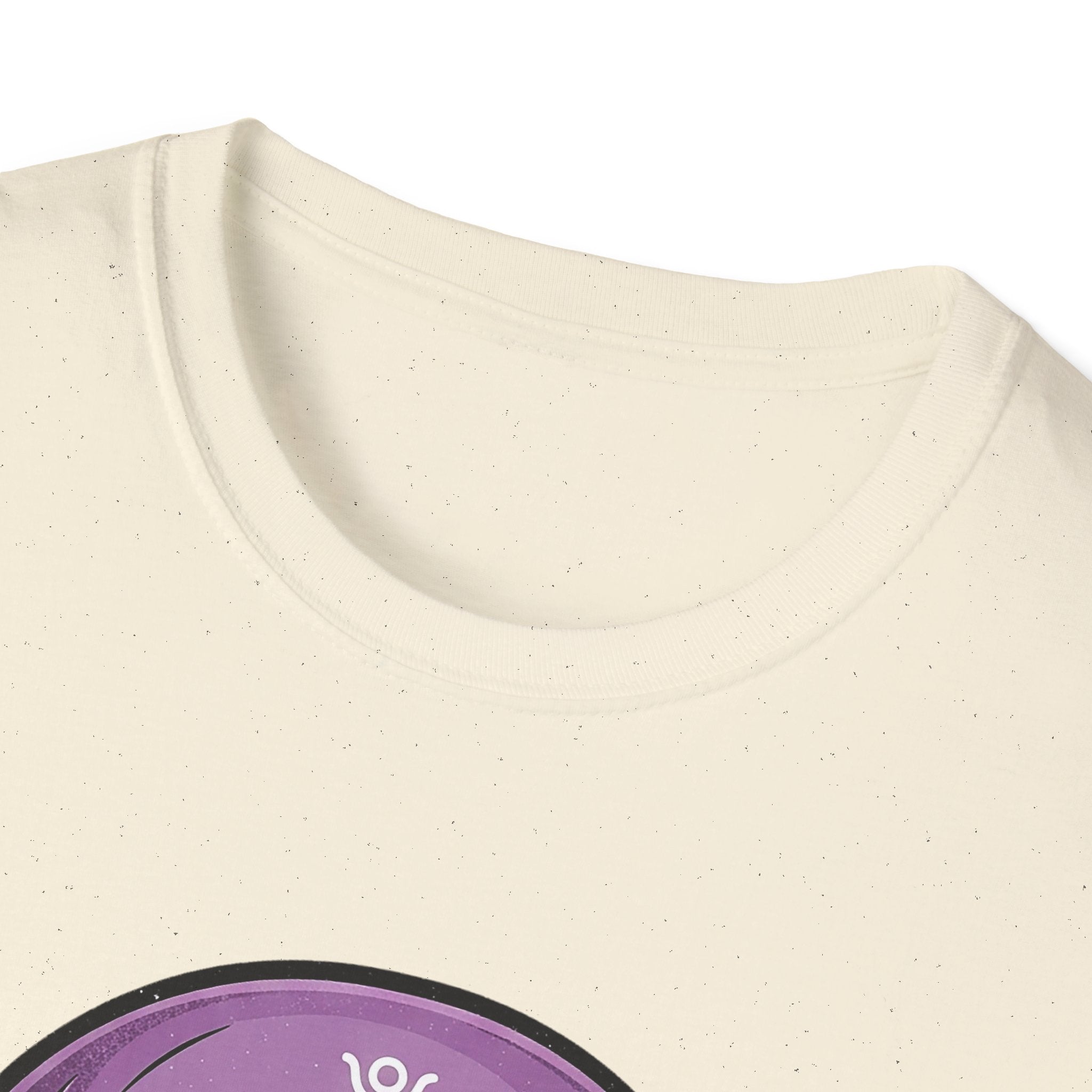 Purple Skull Graphic Tee for Halloween